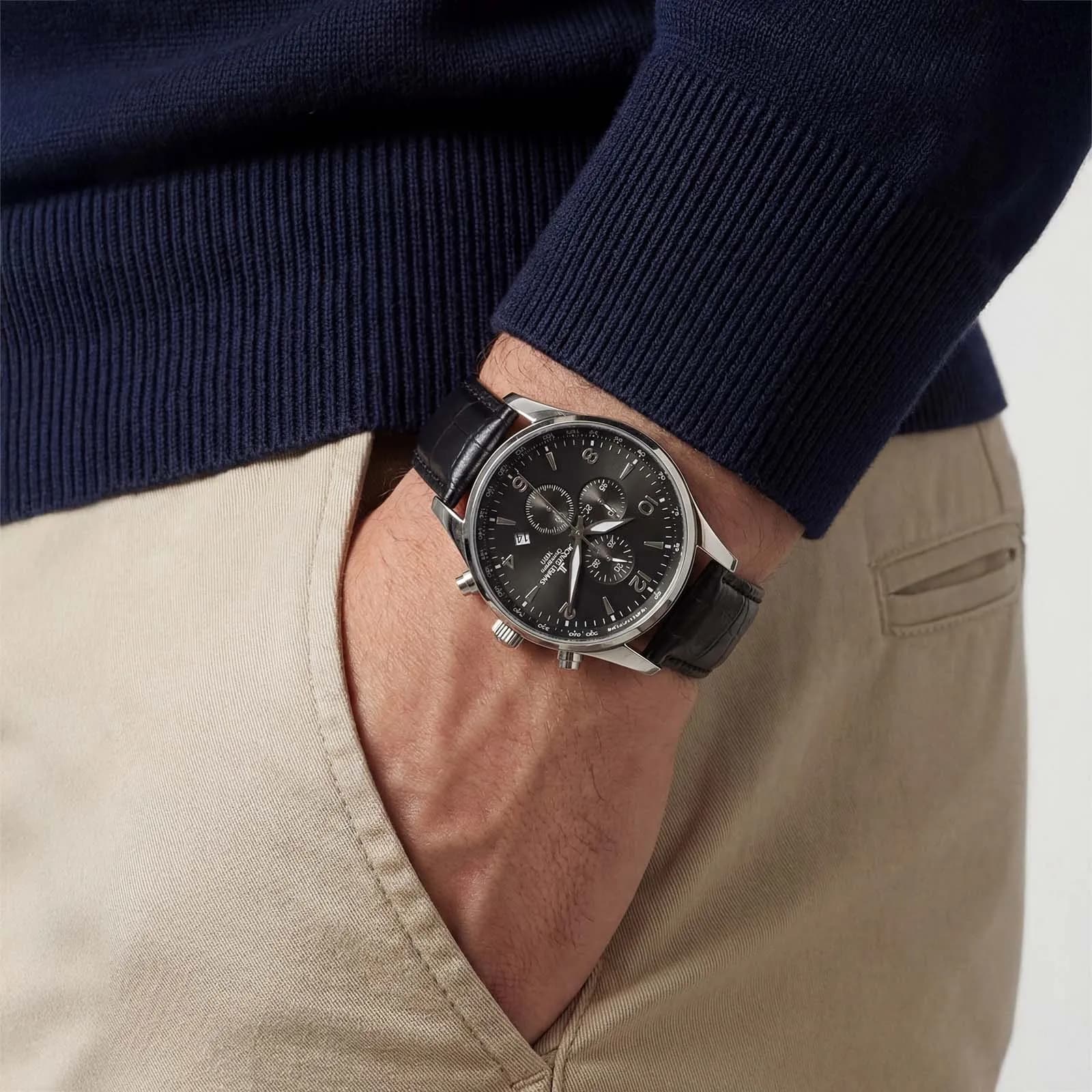 Jacques Lemans London herr, svart 44 mm - 1-1844ZA 3