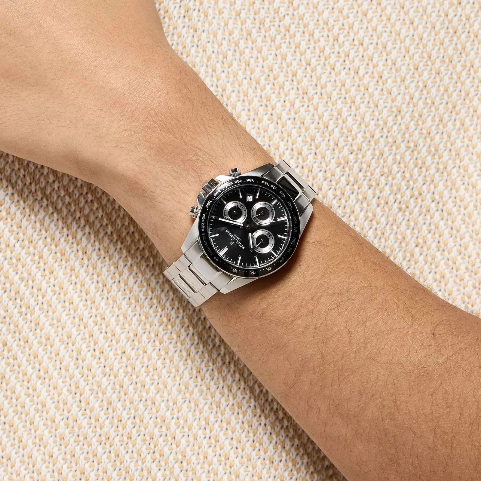 Jacques Lemans Liverpool - klockset herr, stål/svart, 41 mm 3