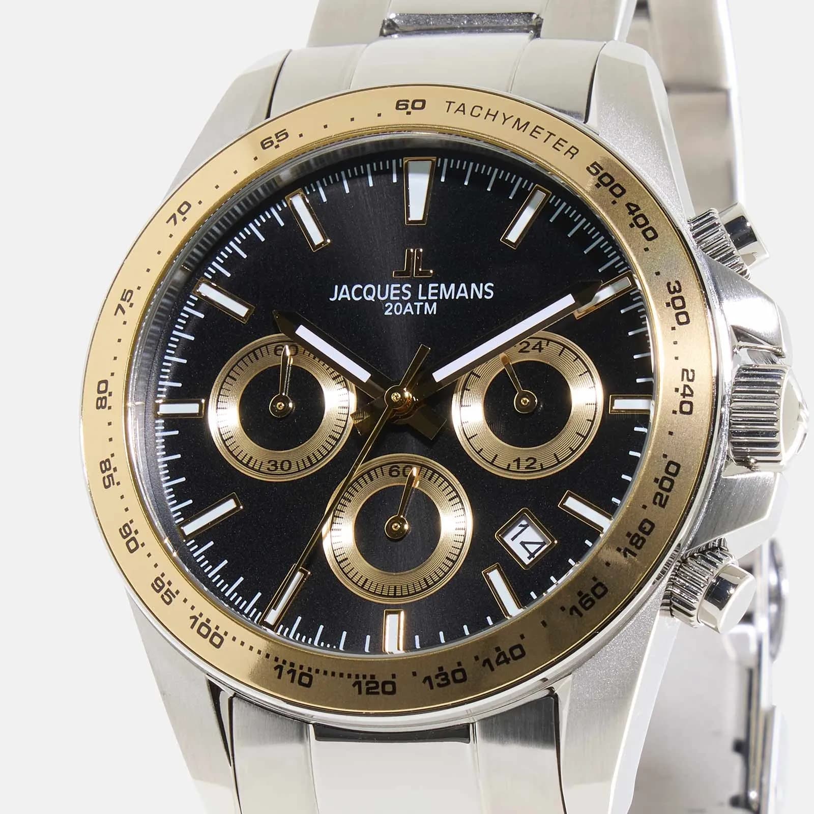 Jacques Lemans Liverpool - klockset herr, bicolor/svart, 41 mm 3