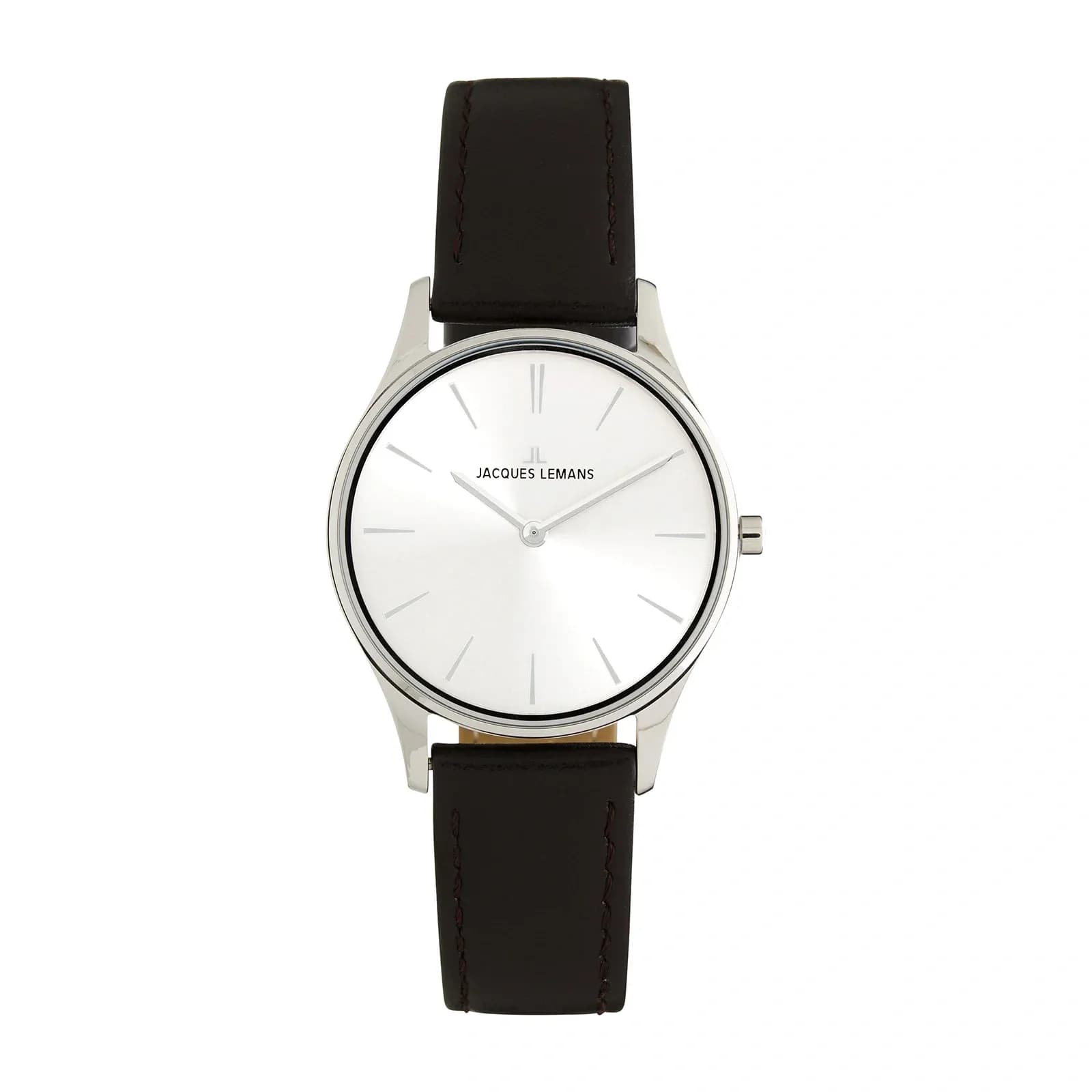 Jacques Lemans London- damklocka, stål/silverton, 30mm