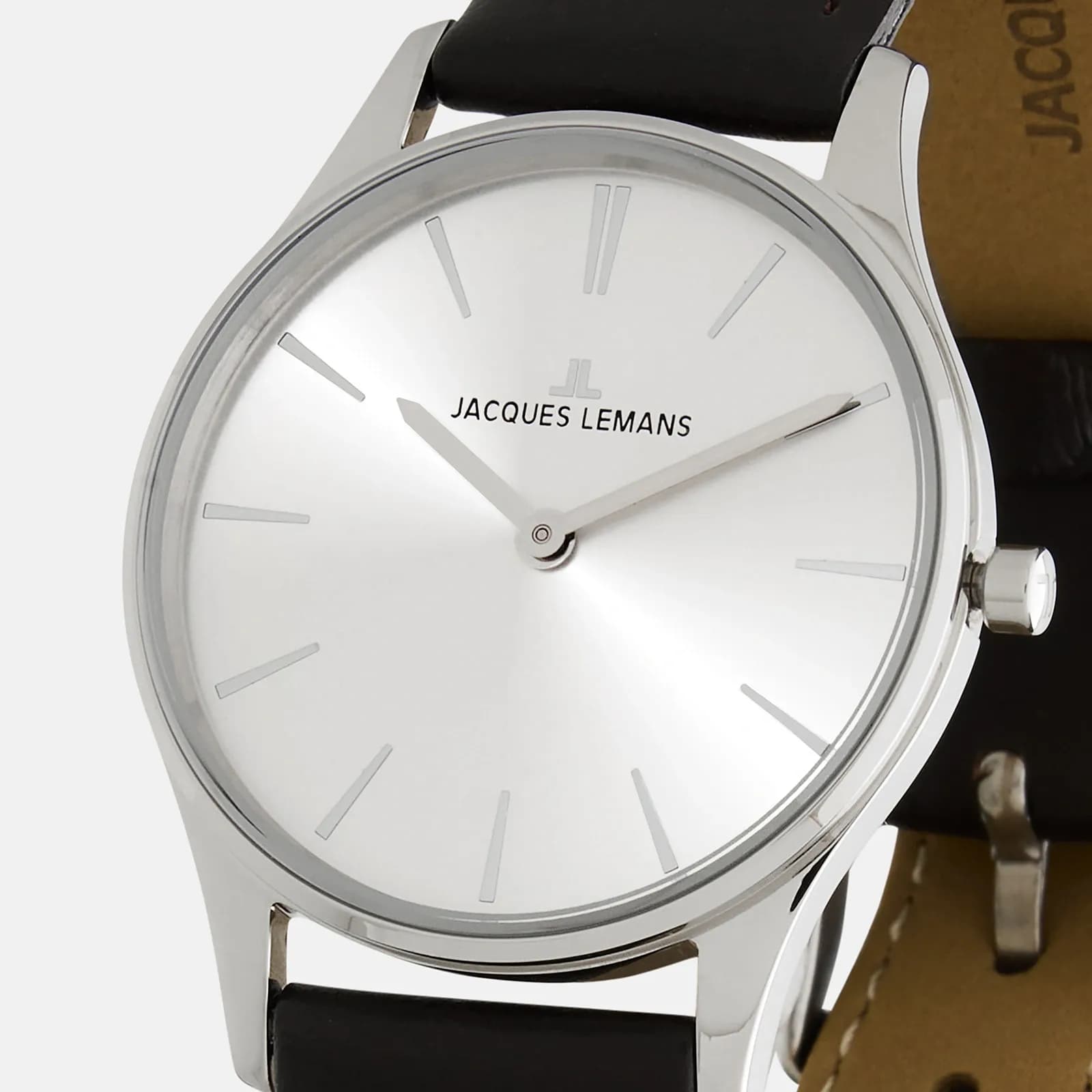 Jacques Lemans London- damklocka, stål/silverton, 30mm 3