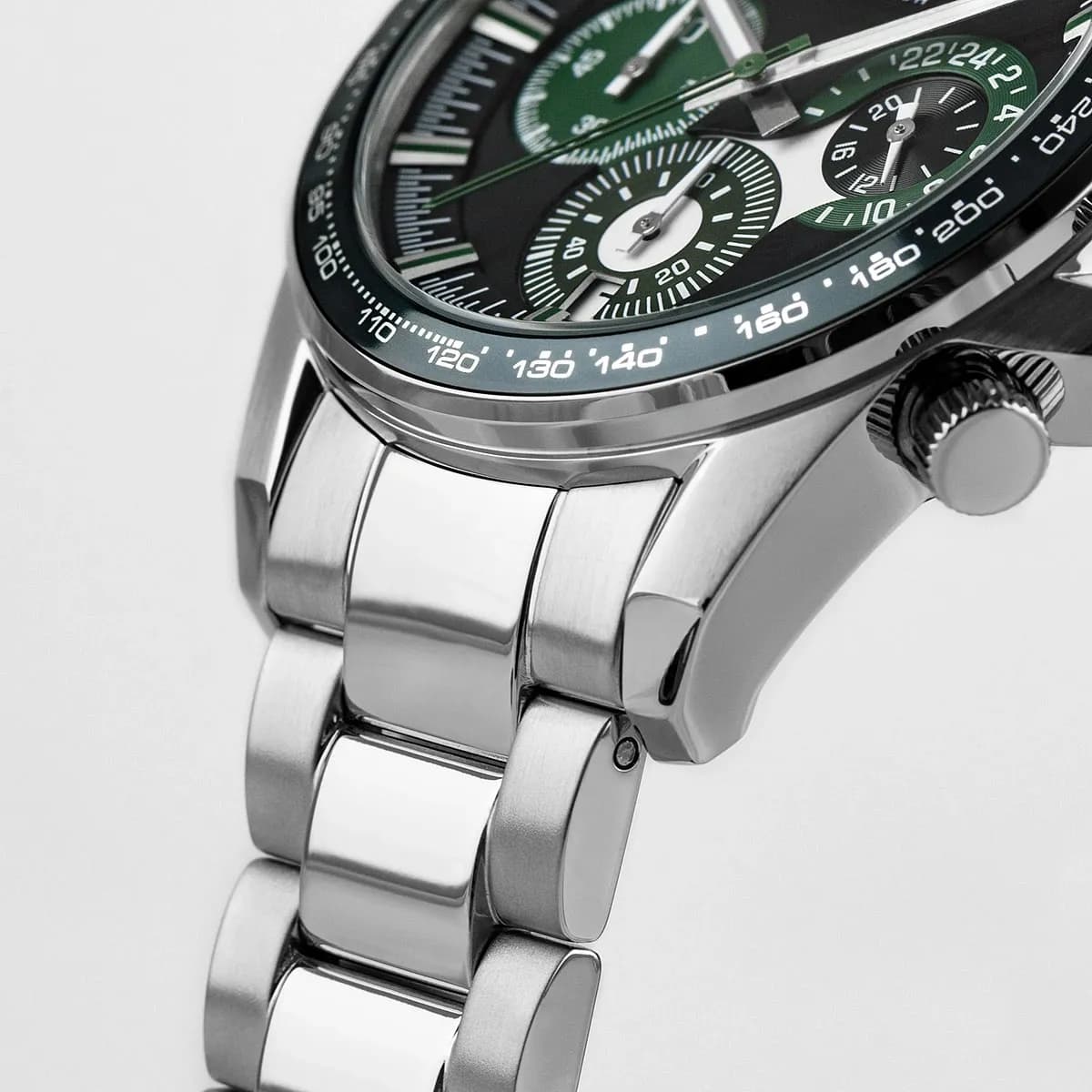 Jacques Lemans Liverpool herr svart/stål, metallband - 1-2127G 2