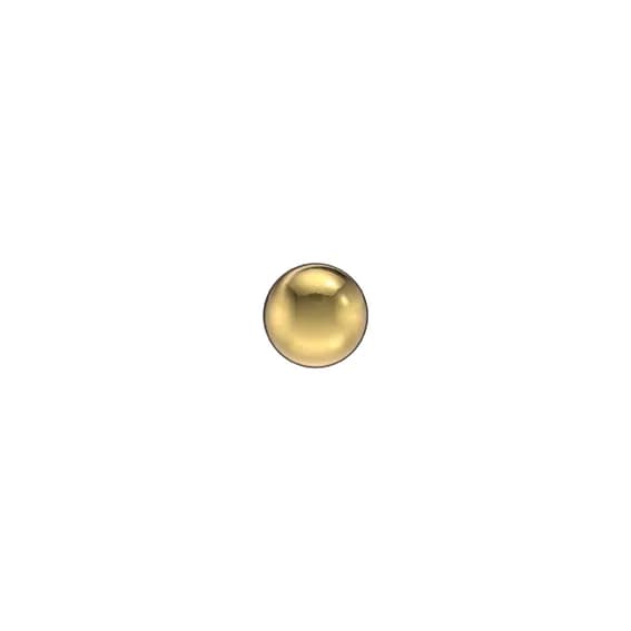 STUDEX - 1st guldpläterat örhänge, kula 3mm.