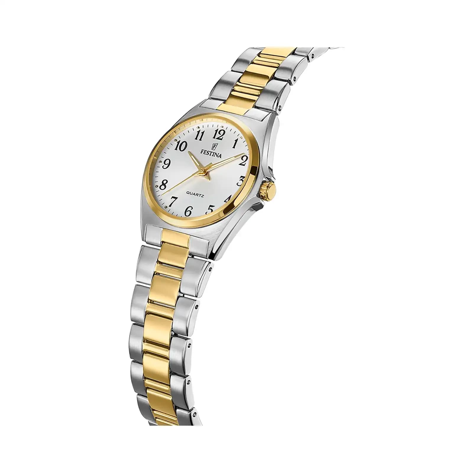 Festina Classic damklocka vit/bicolor, metallband - F20556/1 2