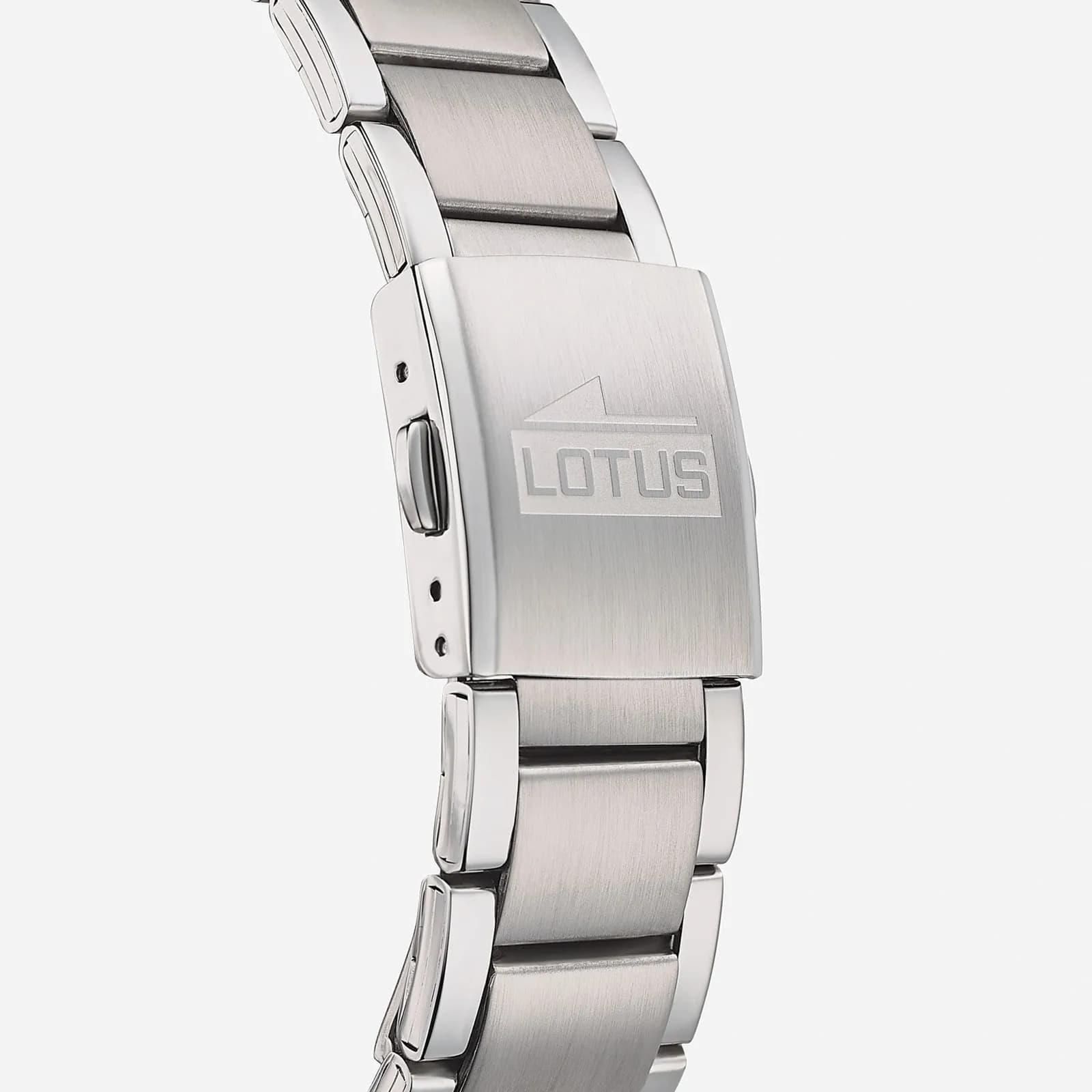 Lotus herrklocka - kronograf, stål/blå, 42 mm 2