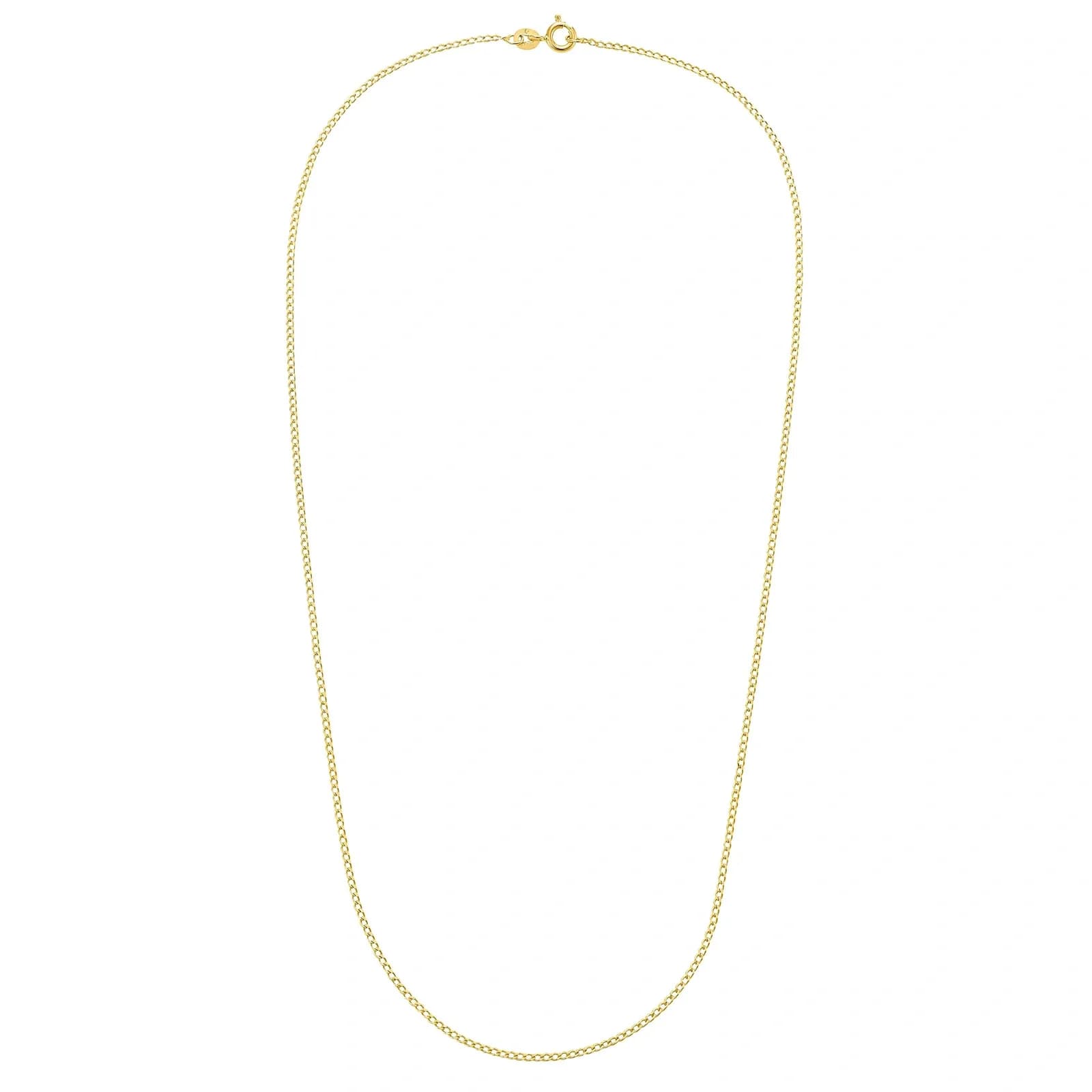 Halsband 9k guld - Kedja 50 cm / 2 mm