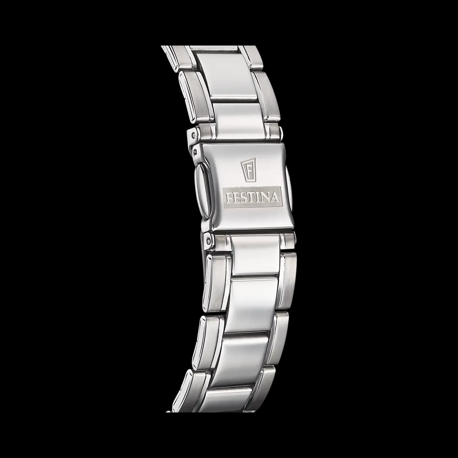 Festina Classic herrklocka blå/stål, metallband - F20511/3 2