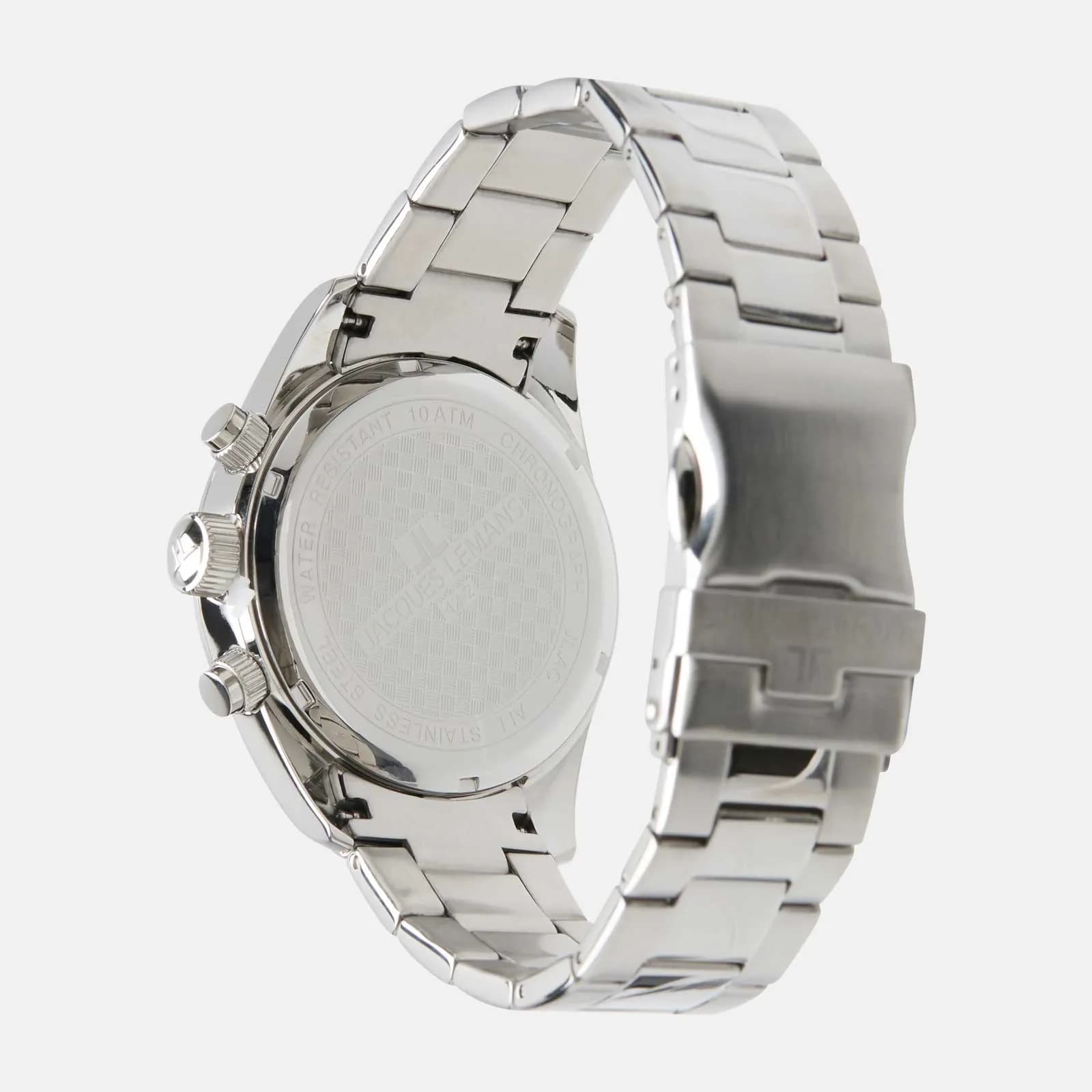 Jacques Lemans Sport - set herrklocka stål/svart, 42mm 6