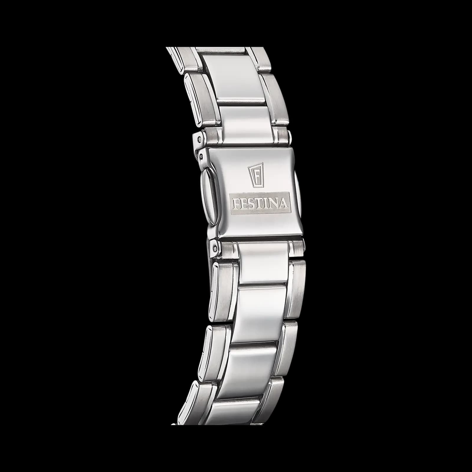 Festina Classic herrklocka svart/stål, metallband - F20511/4 2