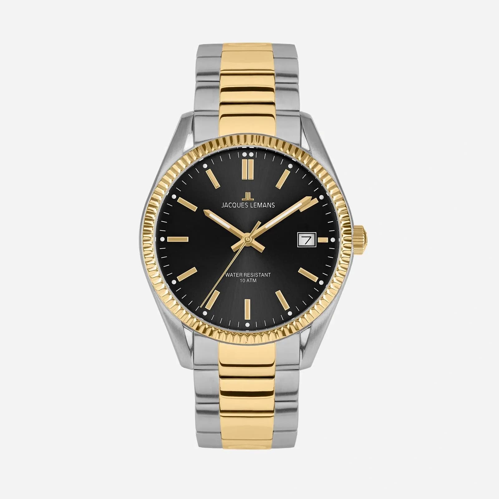 Jacques Lemans Derby - herrklocka, svart/bicolor, 40 mm 1