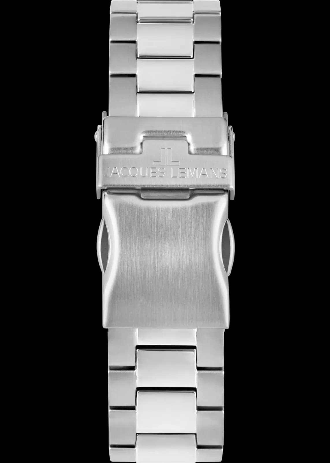 Jacques Lemans Derby - damklocka, vit/stål, 34 mm 6