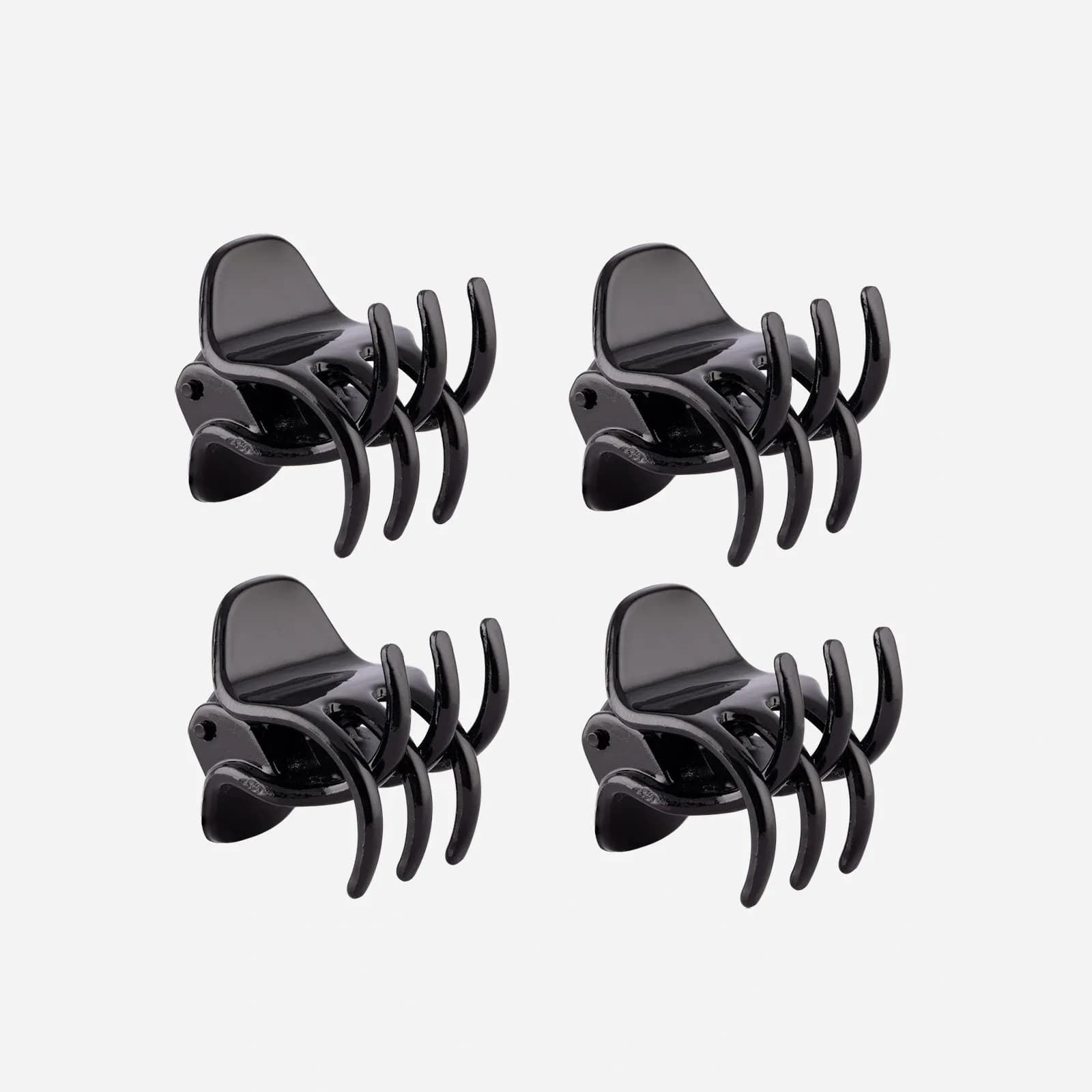 4-pack hårklämmor
