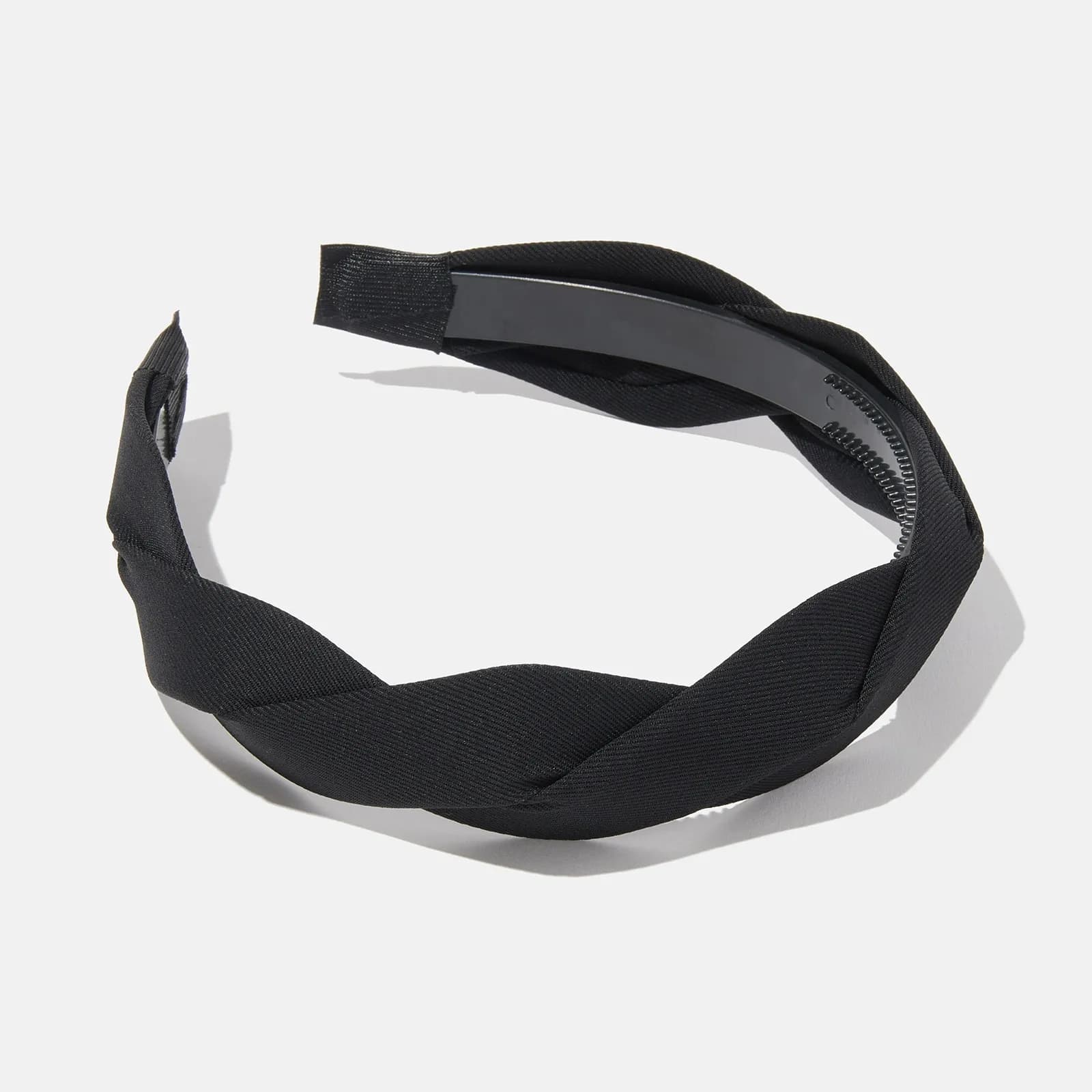 Diadem svart vridet