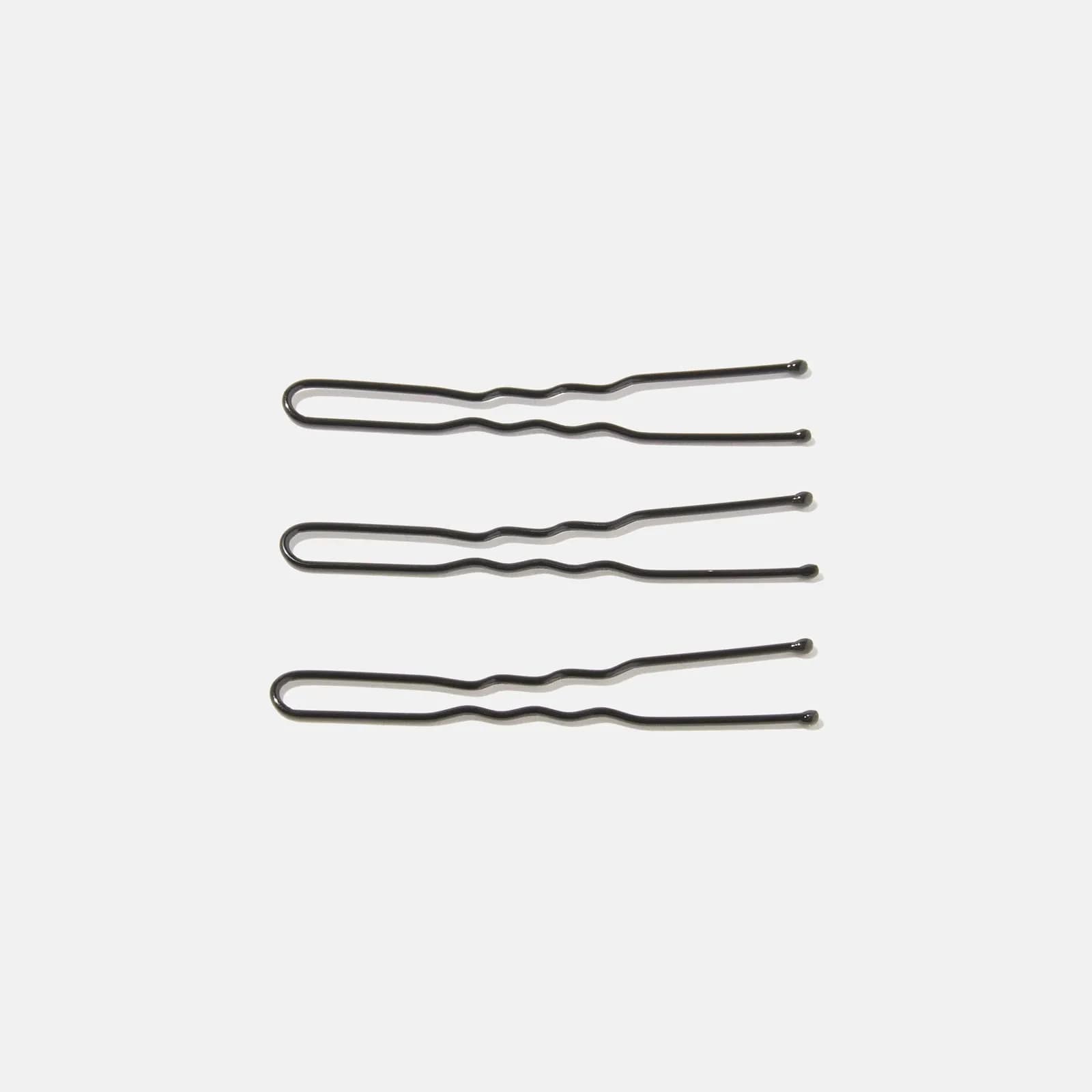10-pack öppna hårnålar - svart