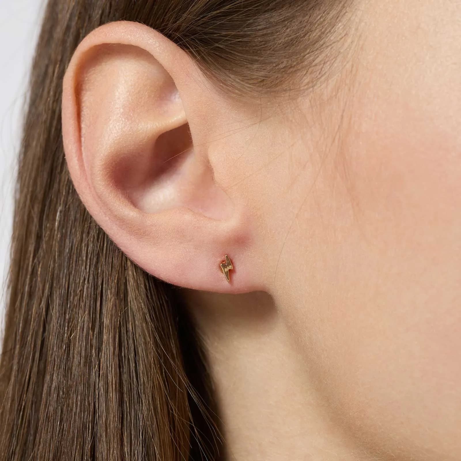 Guldfärgade studs, flerpack 2