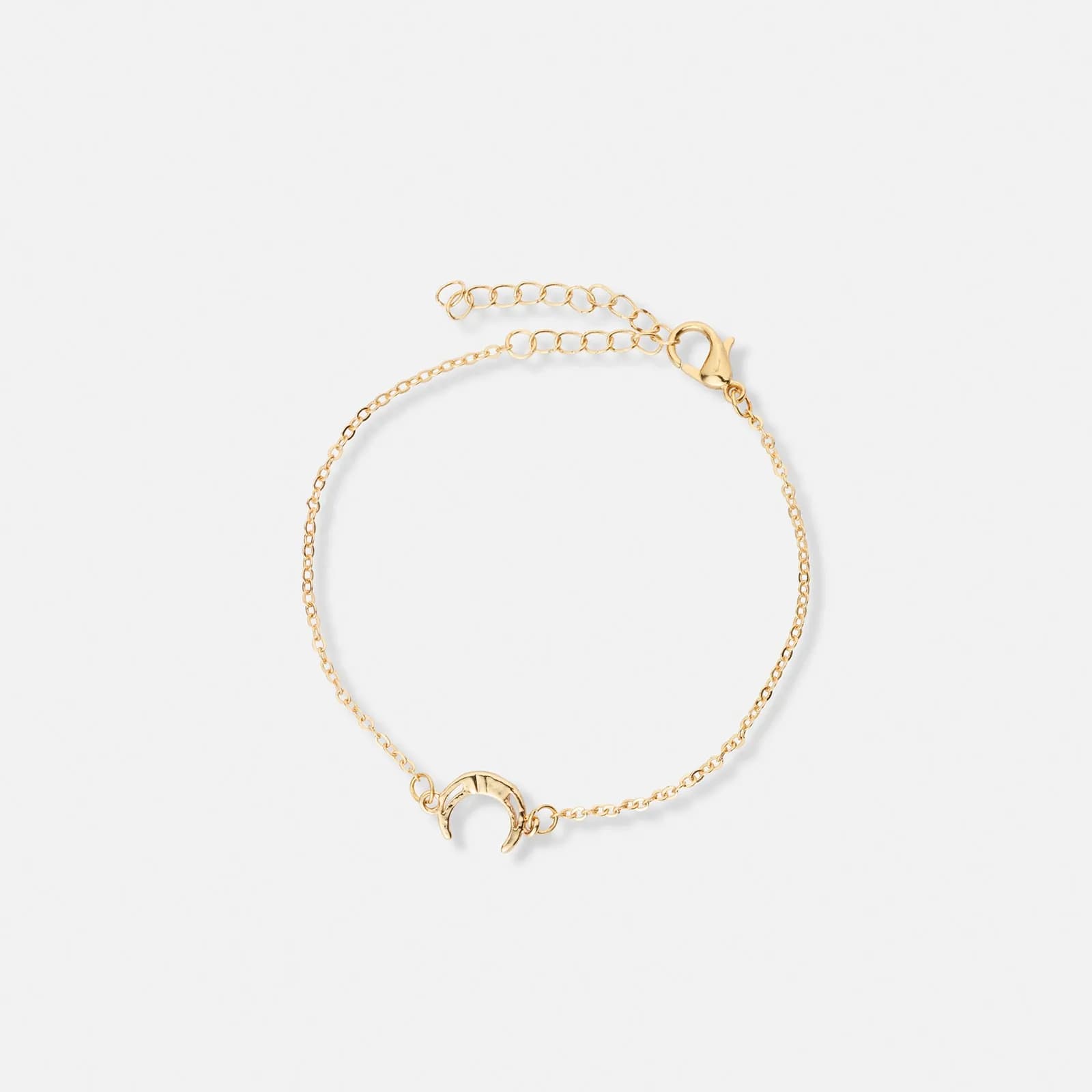 4-pack guldfärgade armband - 17+5 cm 4