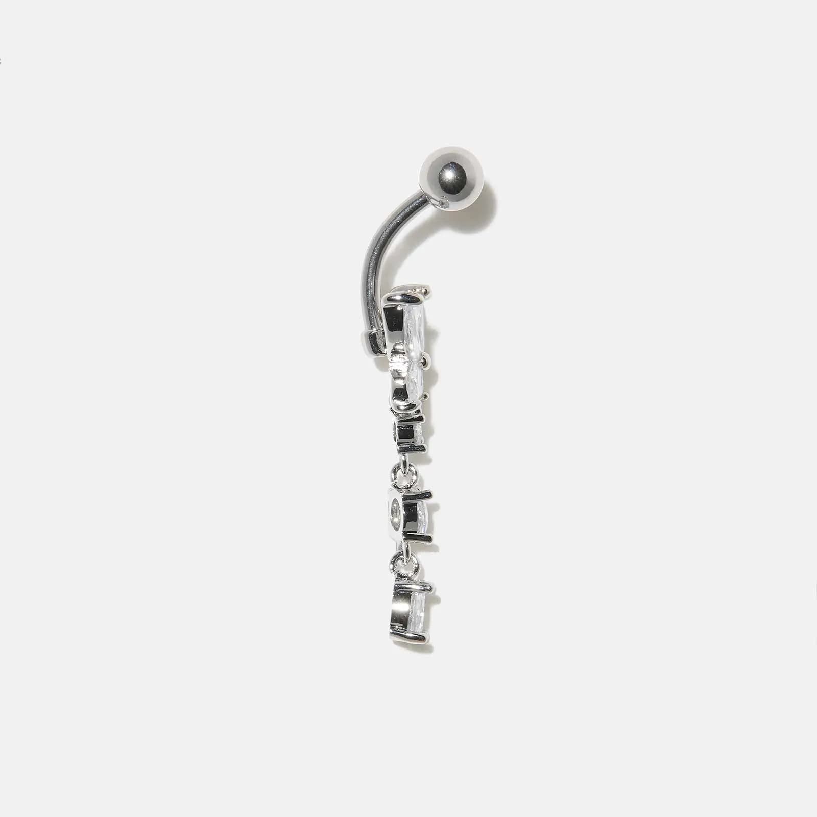 Navelpiercing barbell - hängande fjäril 2