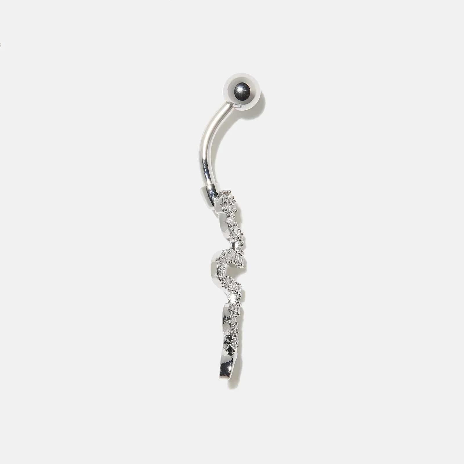 Navelpiercing barbell - hängande orm 2