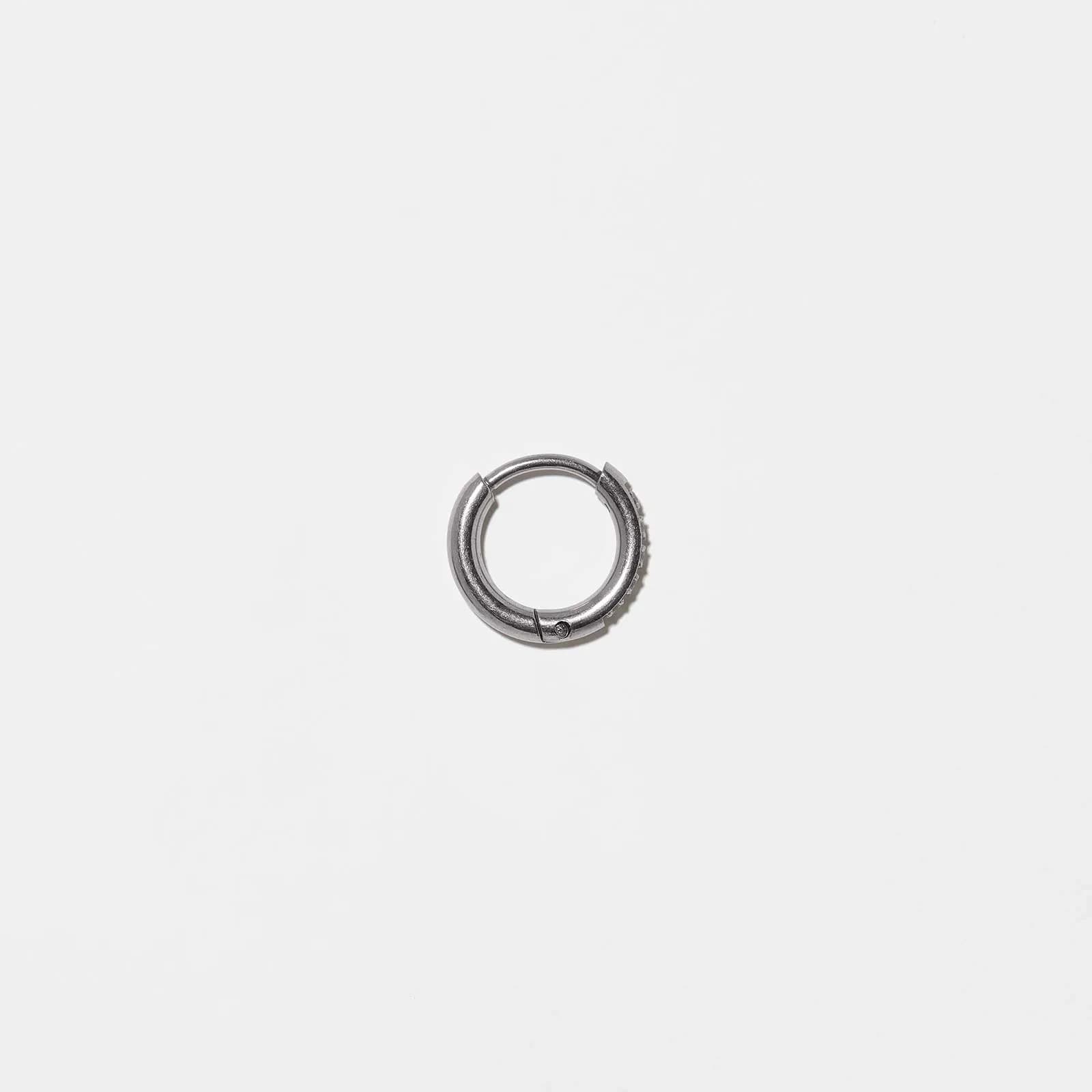 Ear Piercing - Hoop med stenar, 6mm 2