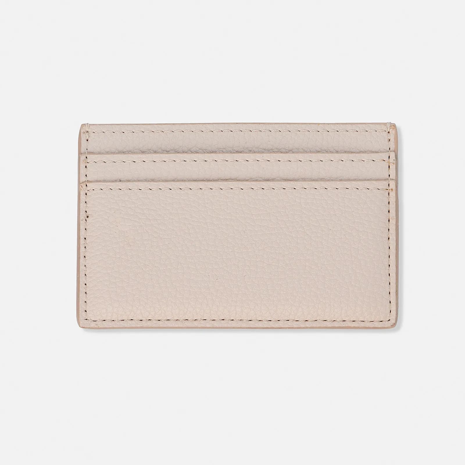 Korthållarer, fem fack - beige konstläder