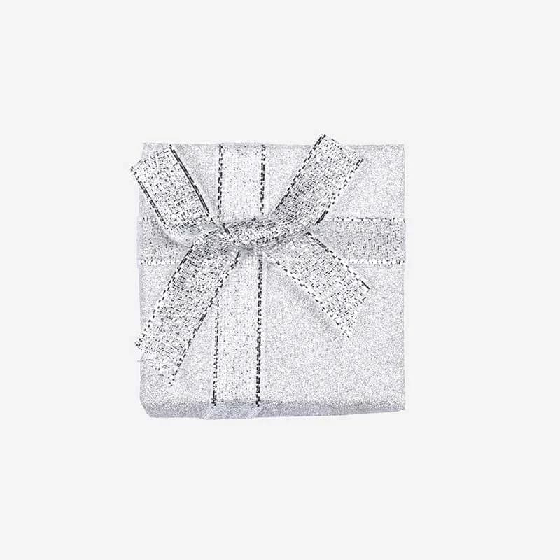 Presentask silverglitter - 5x5 cm 2