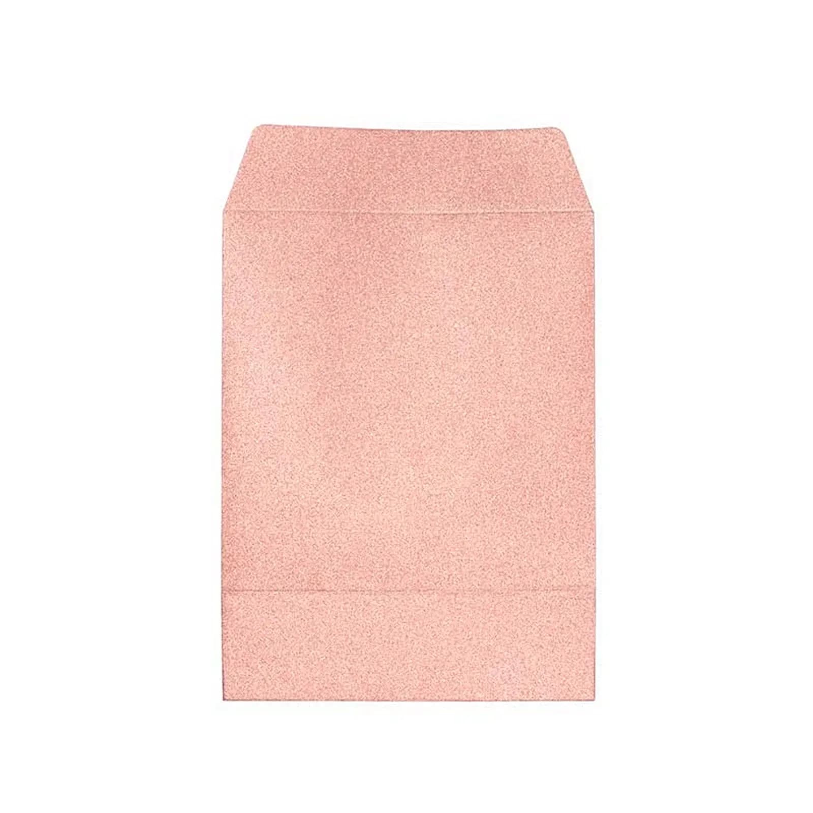 Presentpåse rosa glitter - 17x13 cm 2