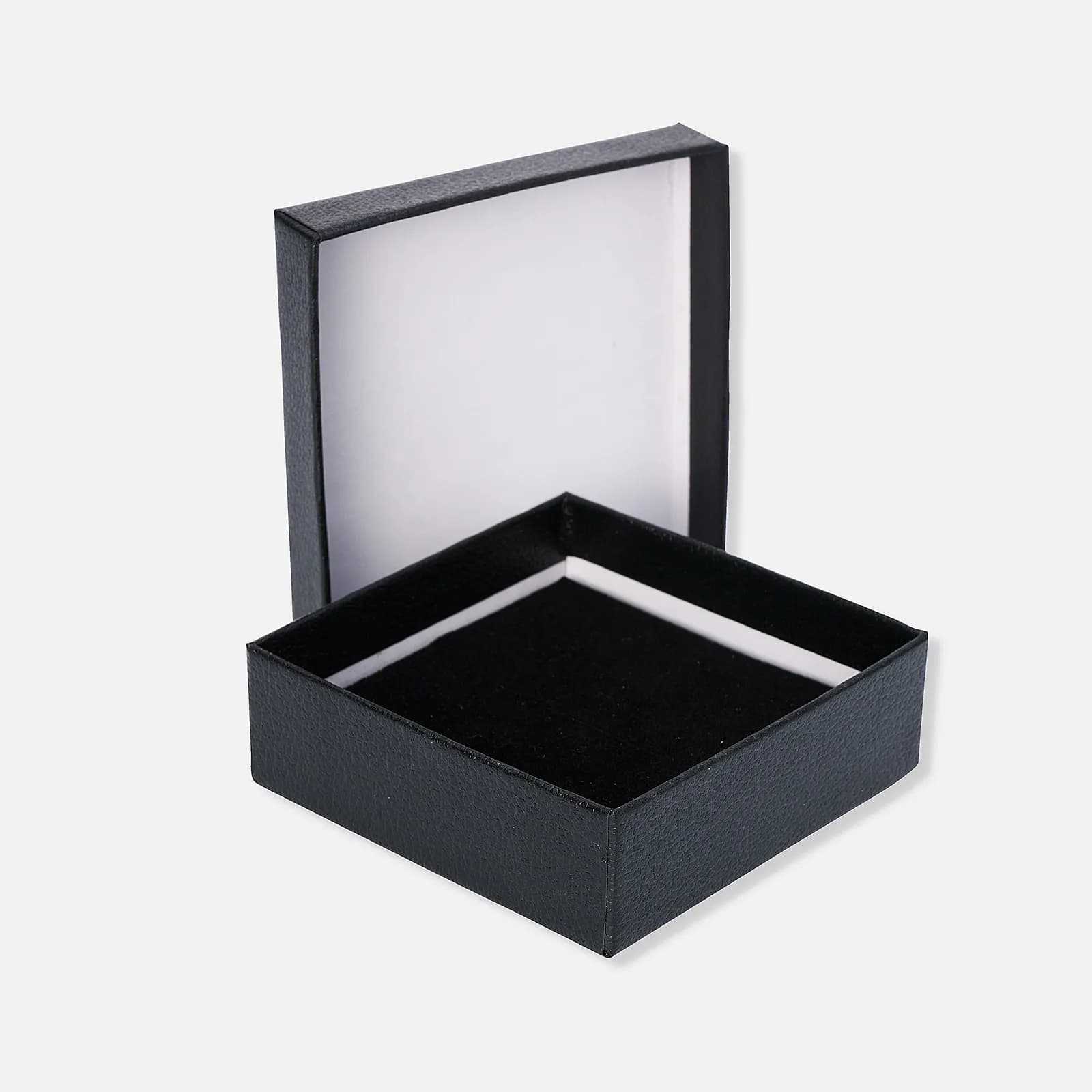 Svart presentask - 8x8 cm 2