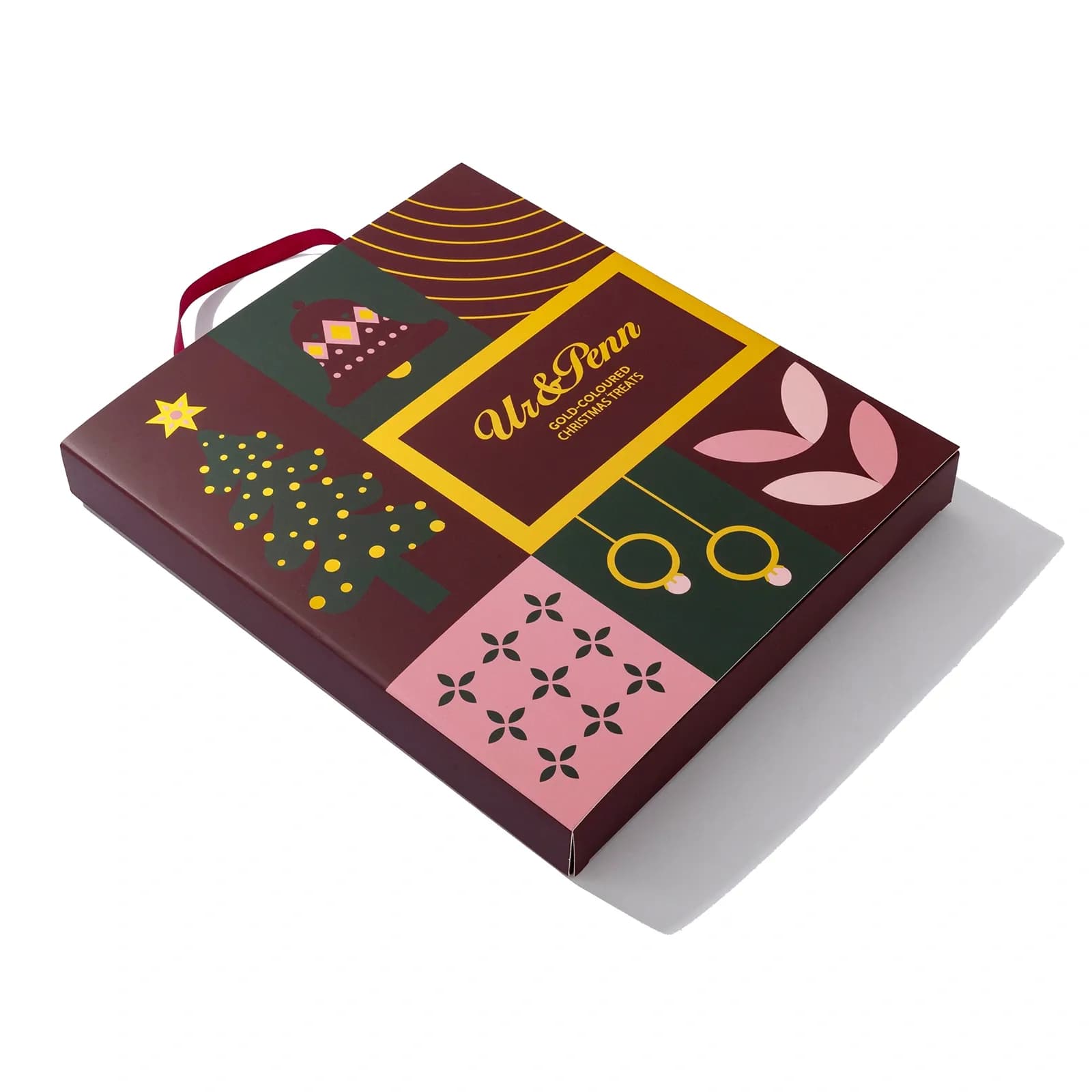 Adventskalender 2026 - guldfärgade smycken 2