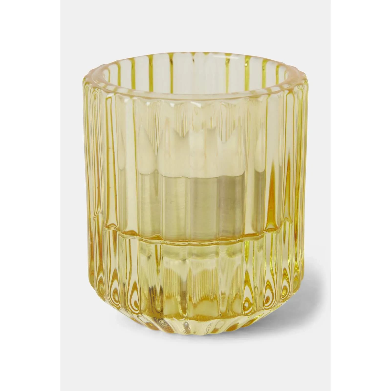 Presentset 2-pack gula ljus och ljusstakar 2