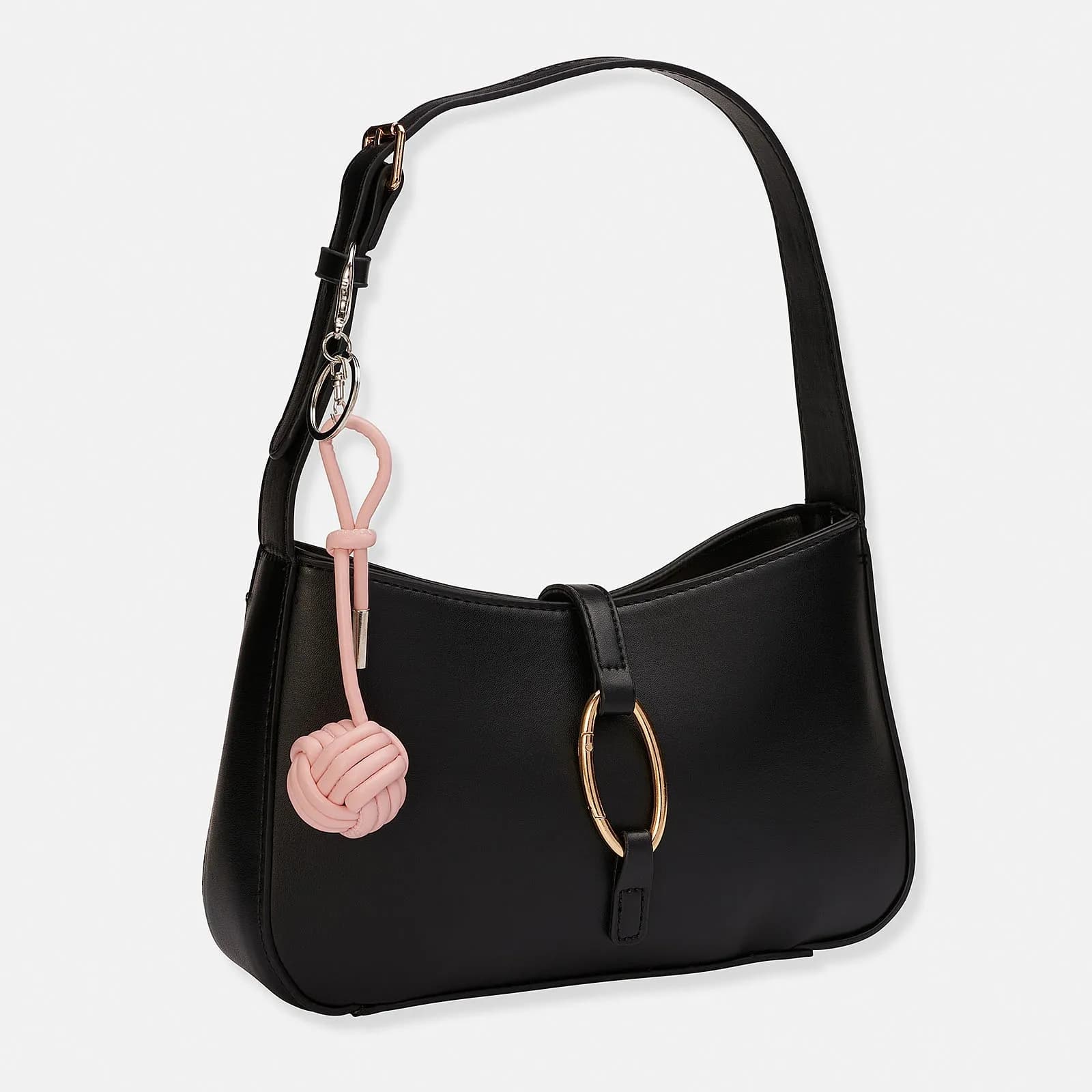 Väskaccessoar - ljusrosa knop 2