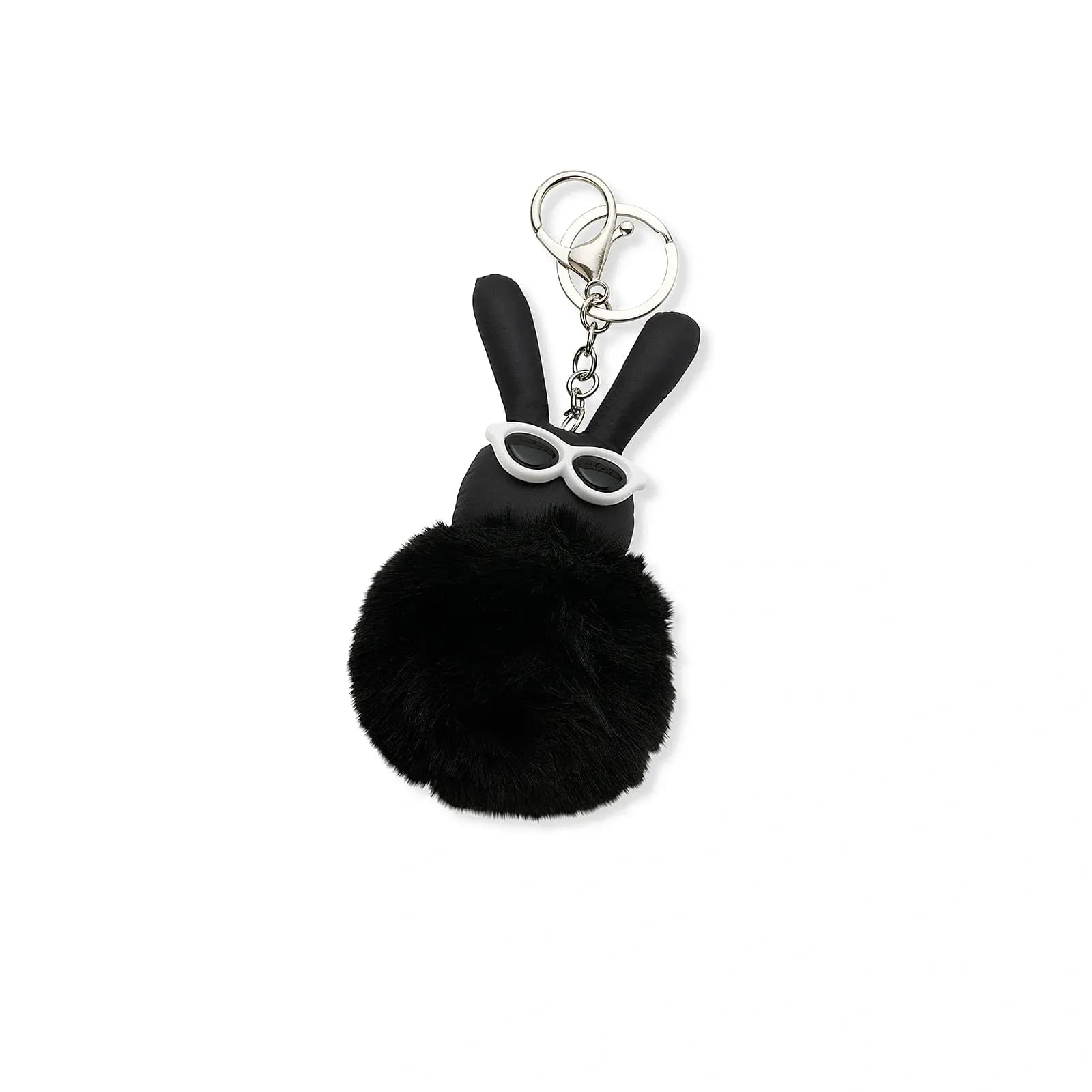 Väskaccessoar - svart kanin