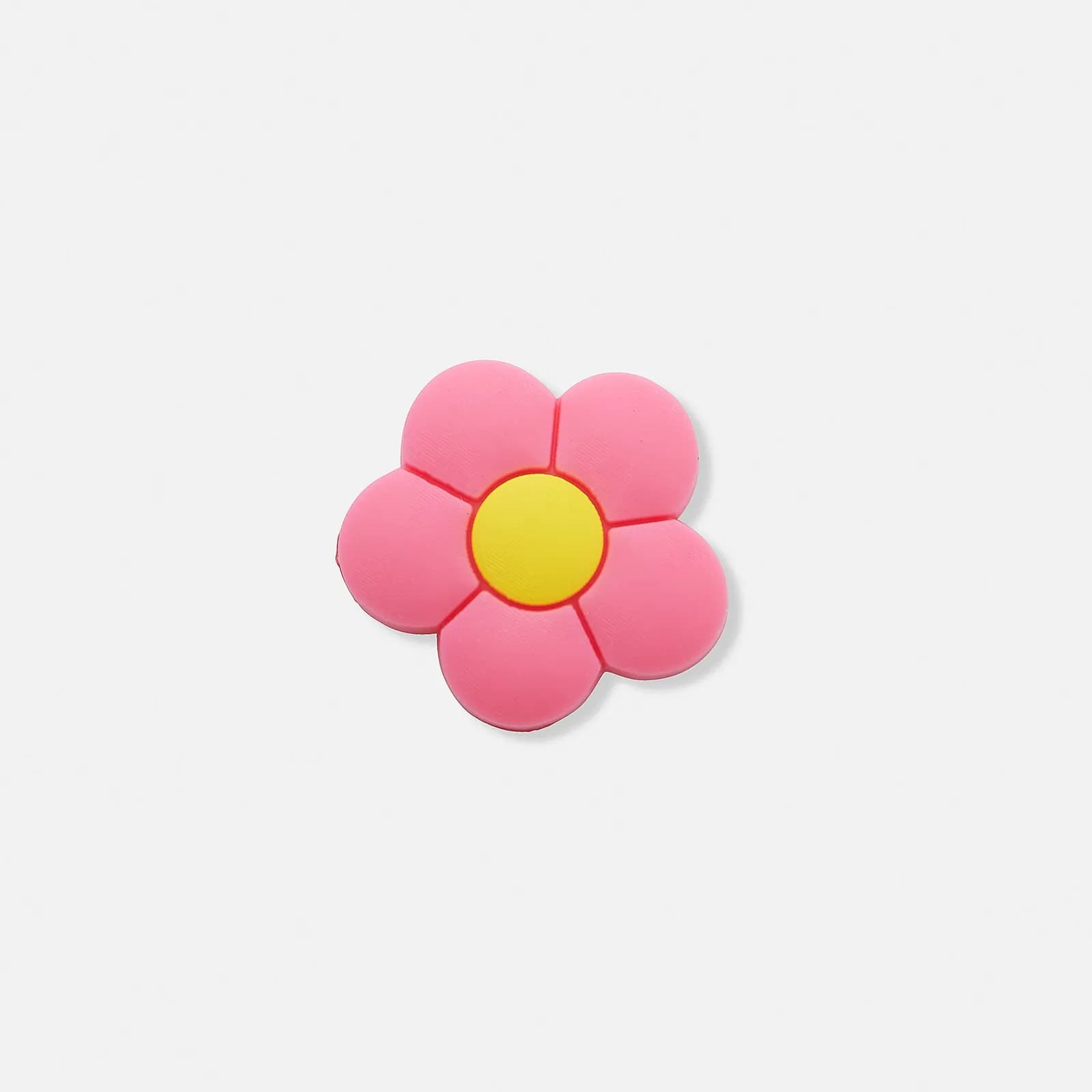 Mobilaccessoar 3D-sticker, rosa blomma