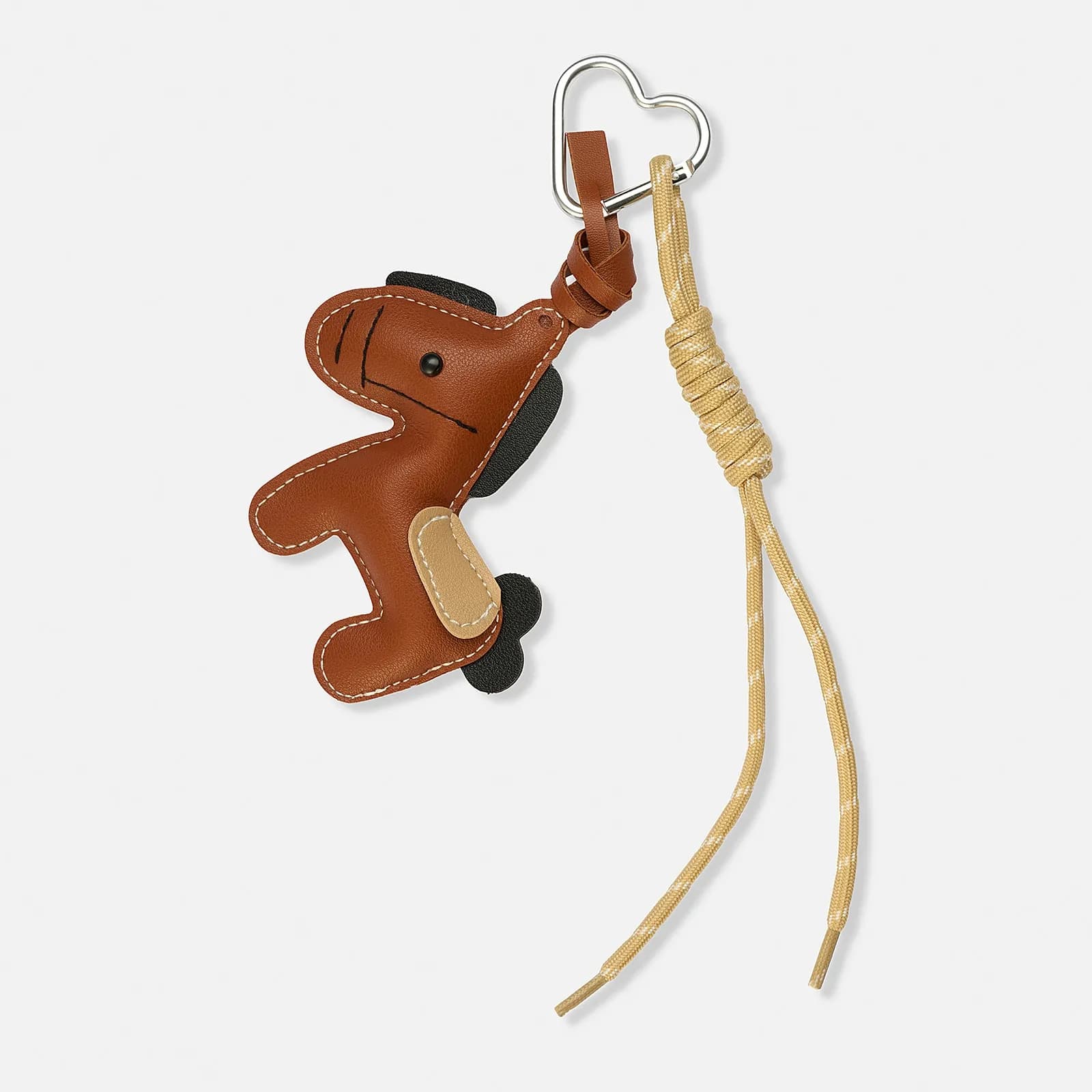 Väskaccessoar - brun häst