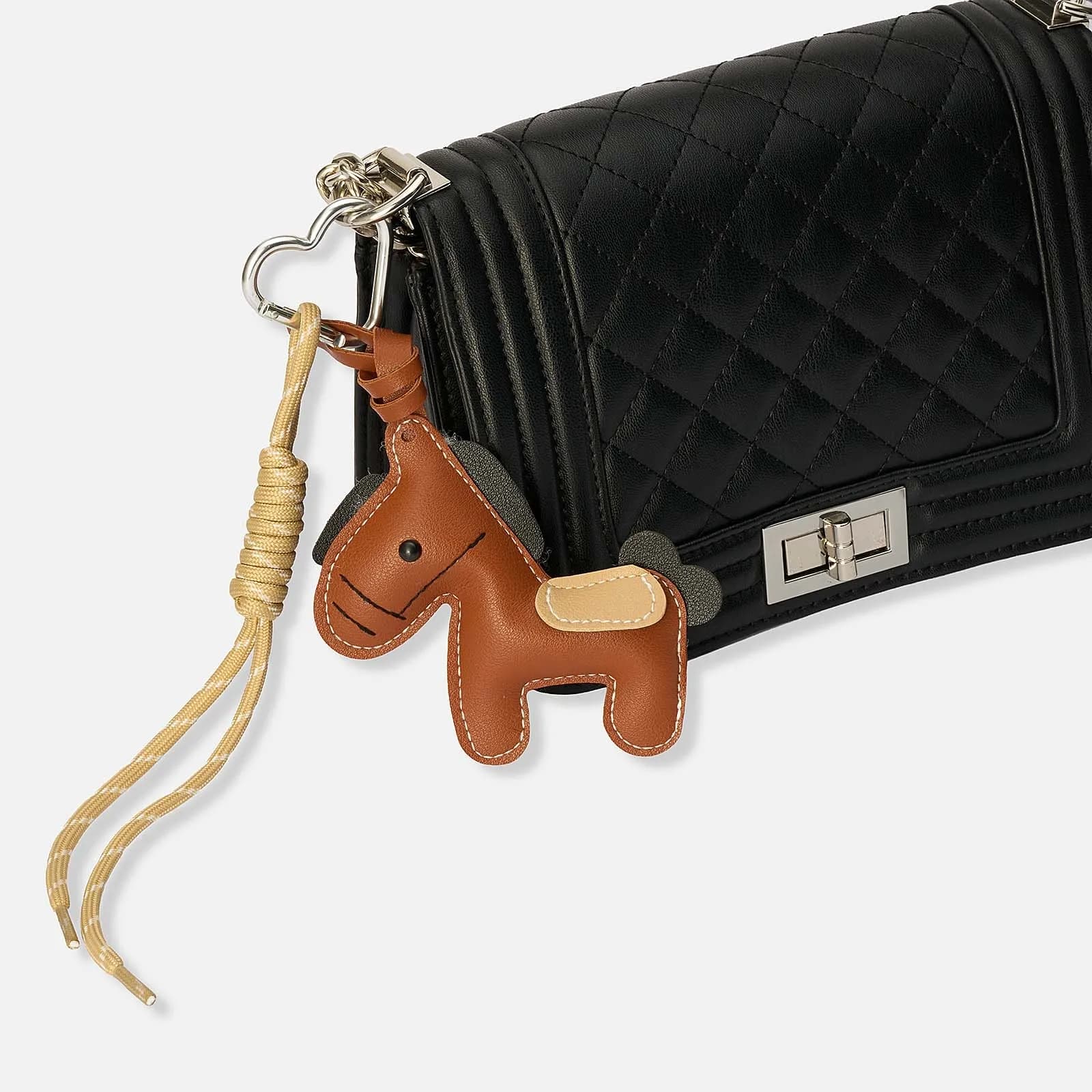 Väskaccessoar - brun häst 2