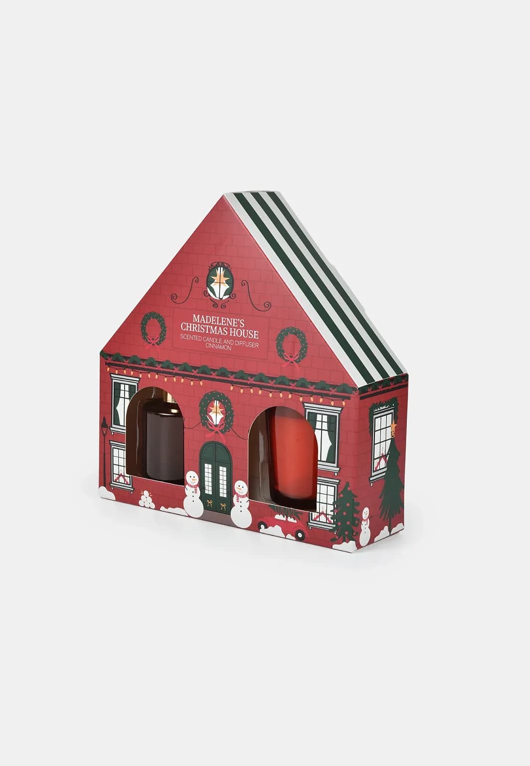 Gåvoset doftljus och doftspridare Madeleine's Christmas House large 2