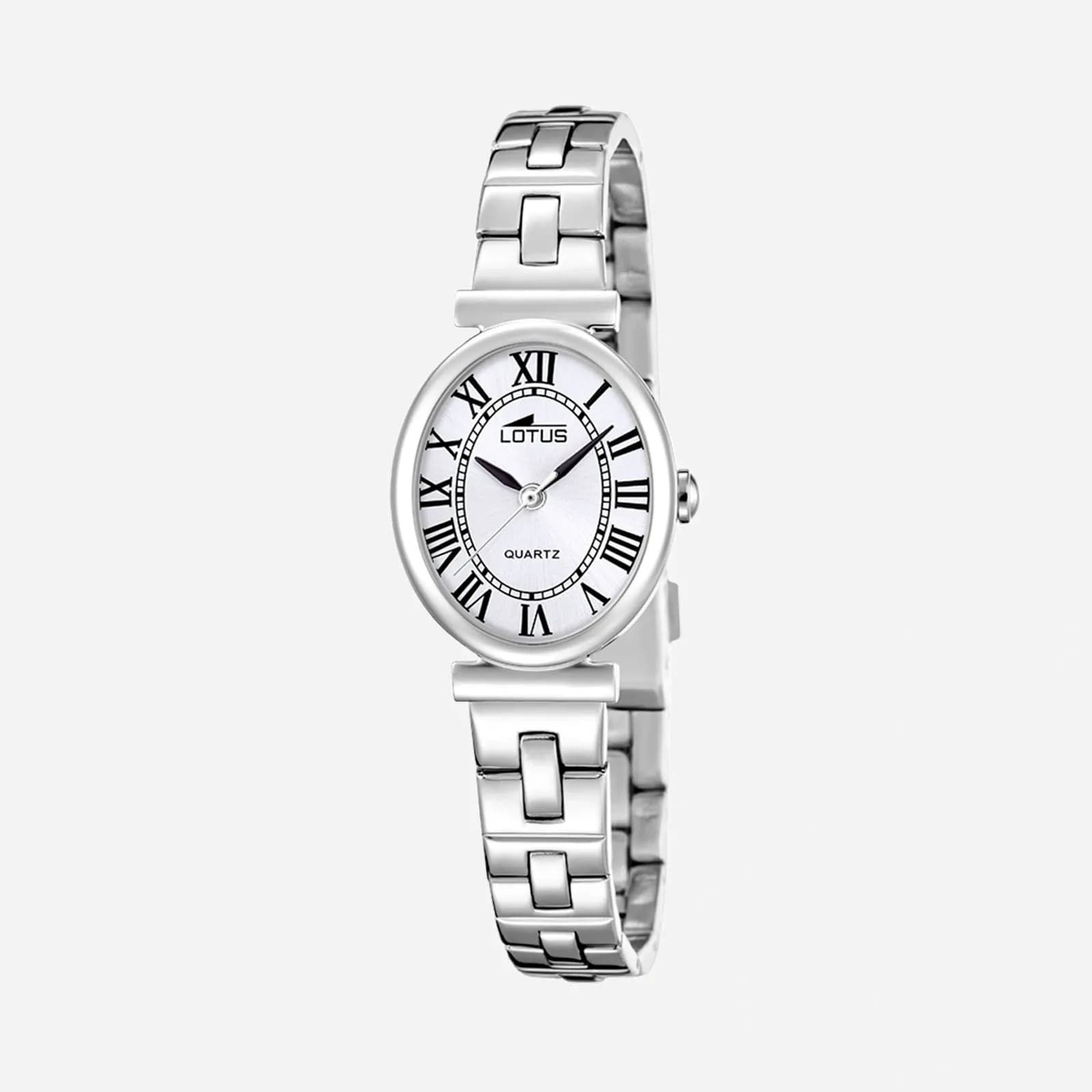 Lotus 2gether dam silver/stål, metallband - L19016/5