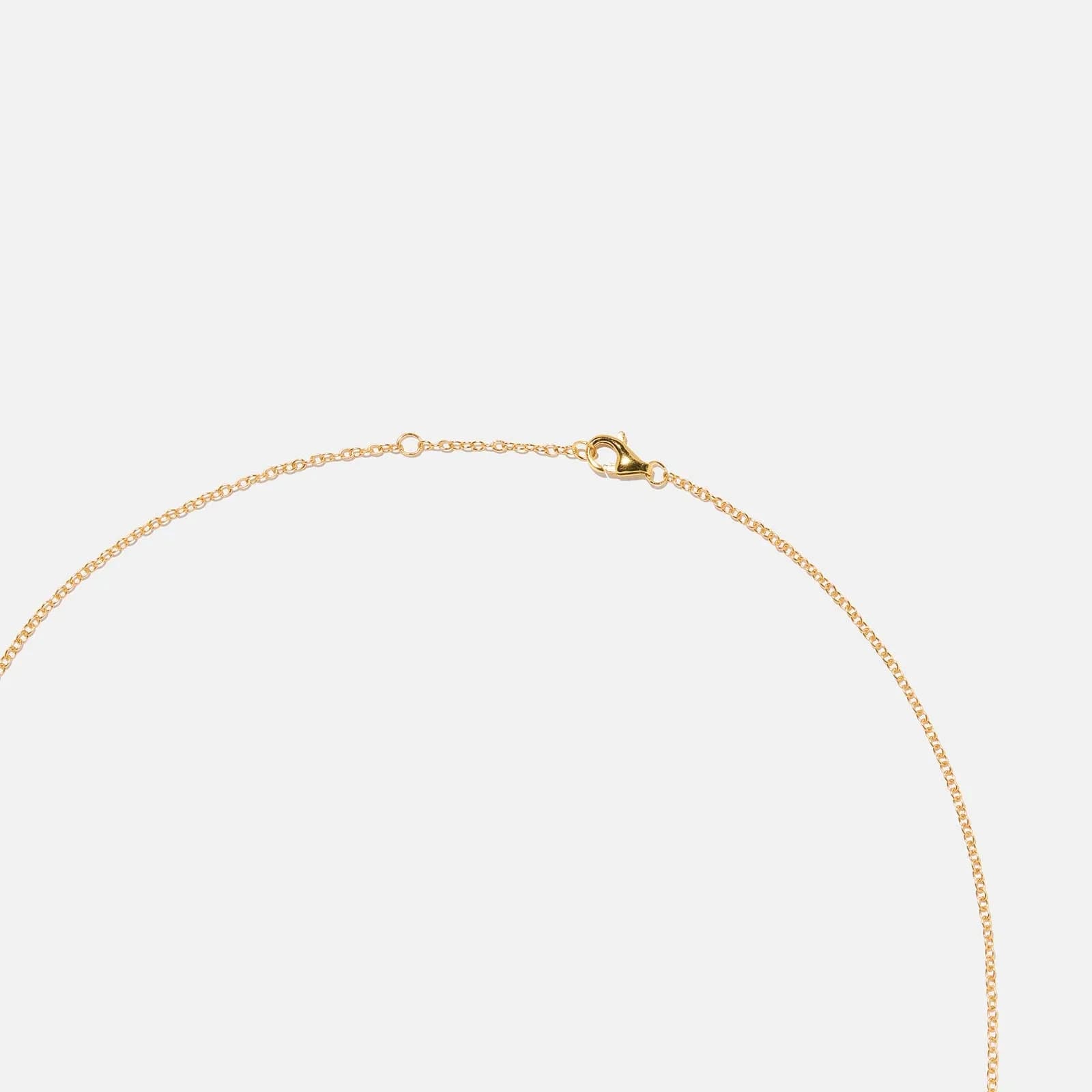 Guldpläterat set i äkta silver armband & halsband, infinity 4