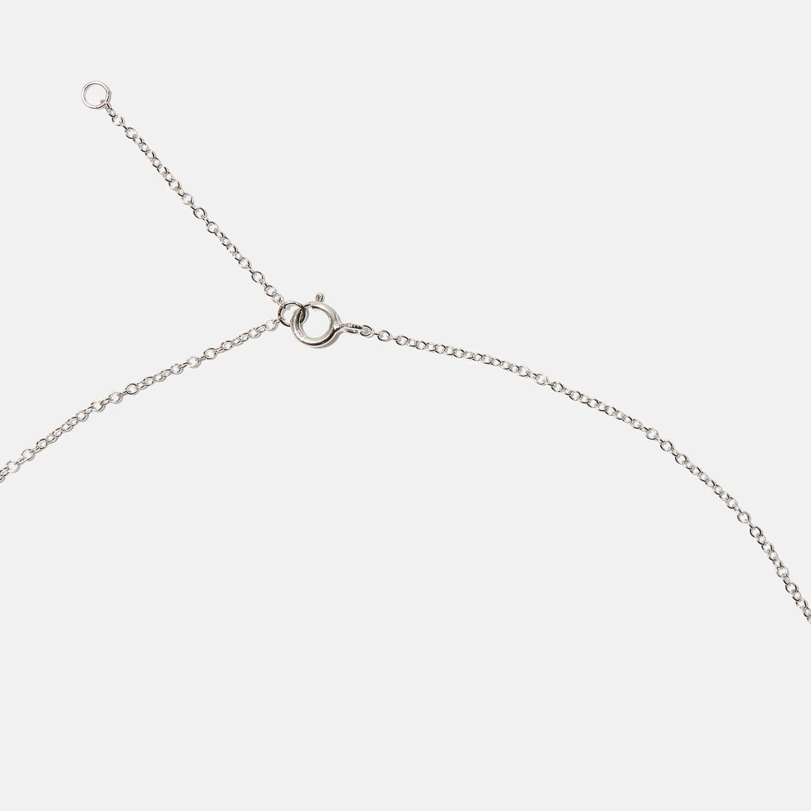 Halsband äkta silver - 42+3 cm 4
