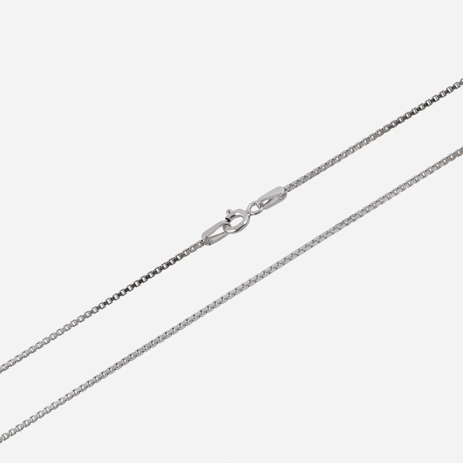 Silverhalsband kedja venezialänk - 0,8 mm 1
