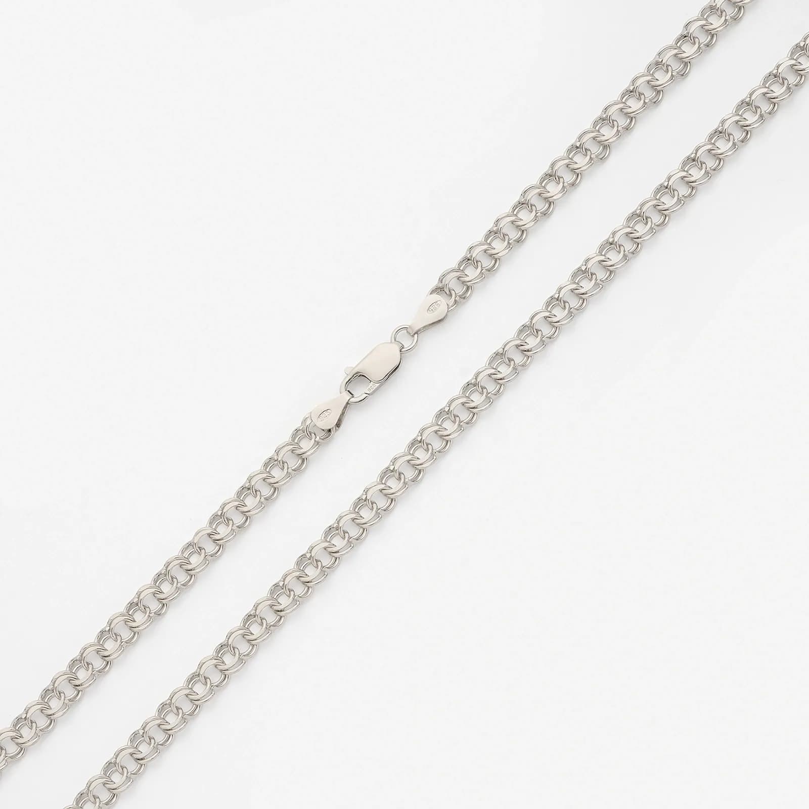 Halsband i silver, 5,9mm bismarck 45cm