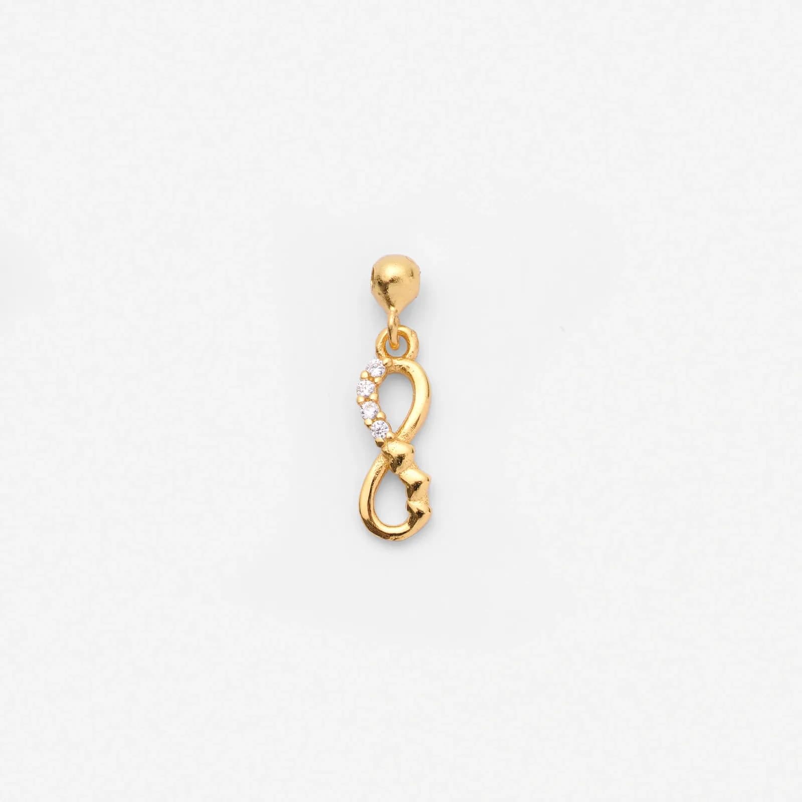 Hängsmycke i guldpläterat silver - infinitysymbol