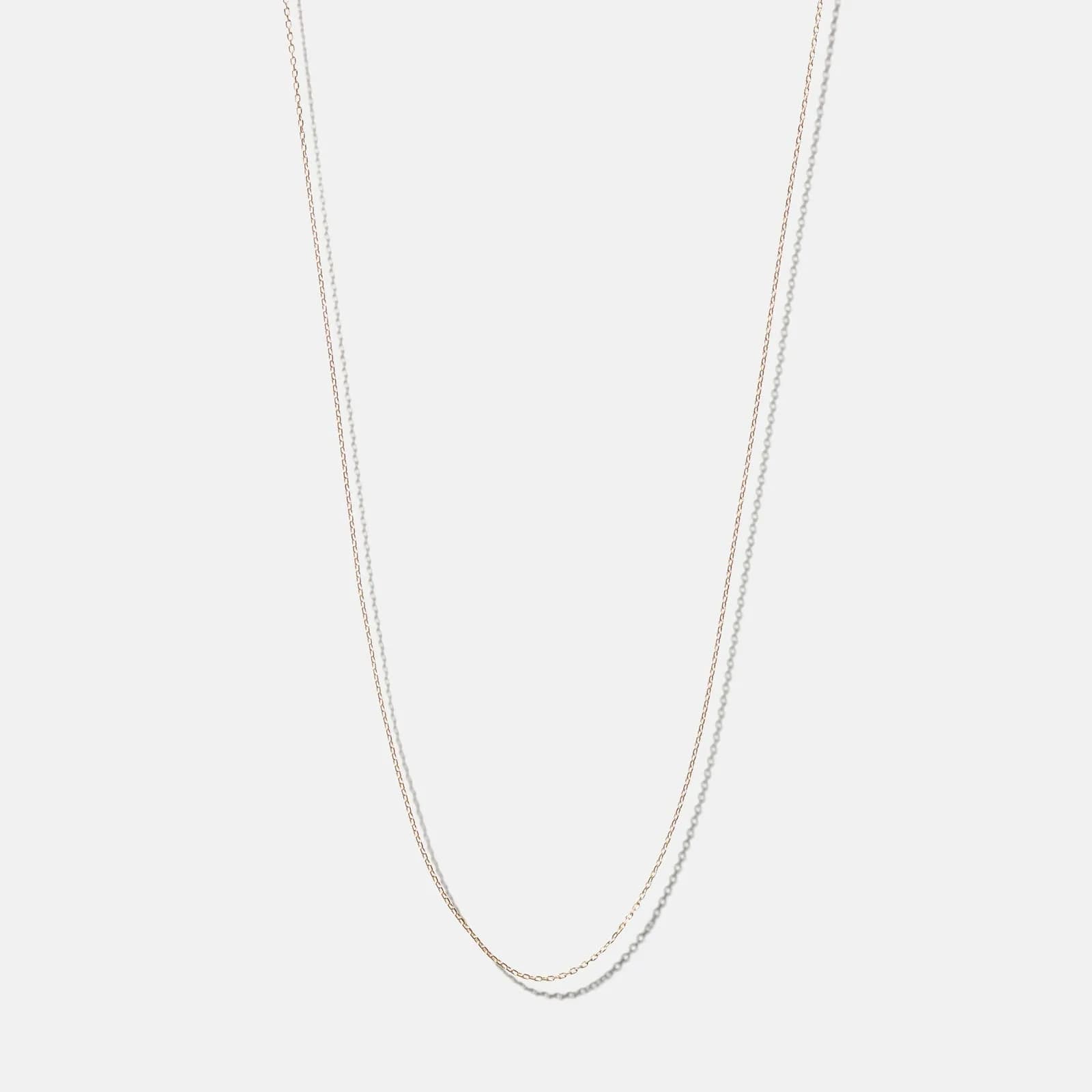 Halsband 18k guld - Ankarkedja 38+4 cm 1