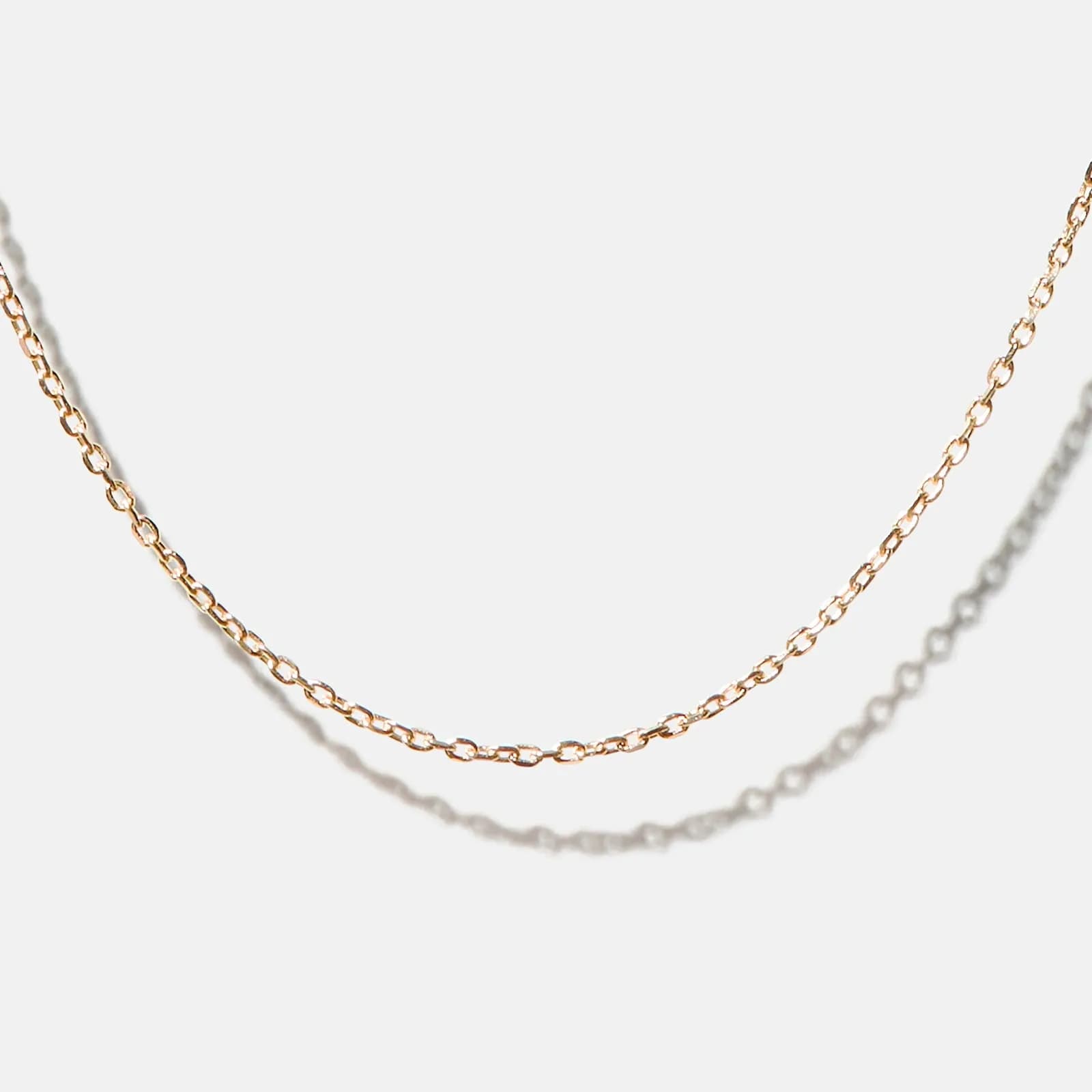 Halsband 18k guld - Ankarkedja 45+5 cm 4