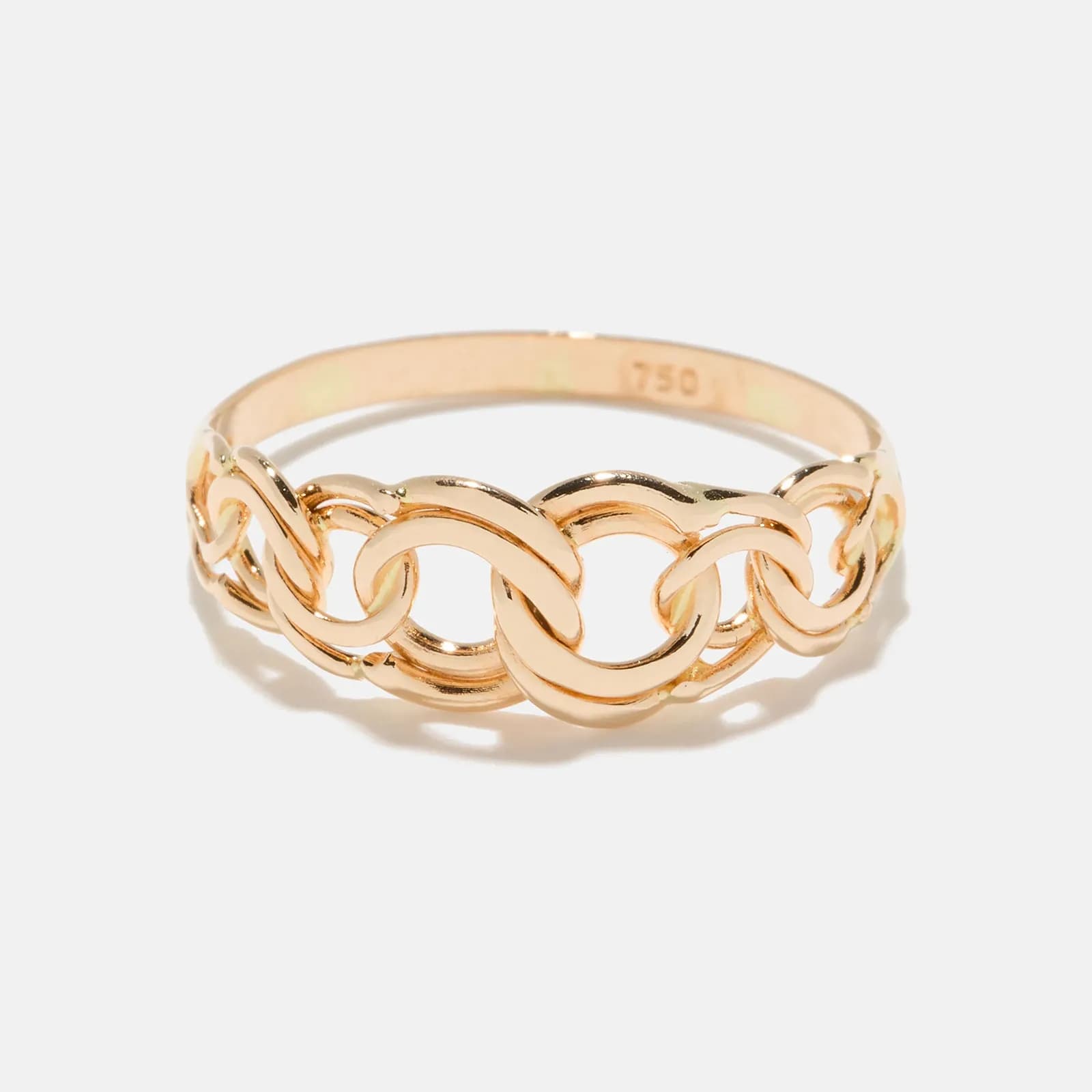 Ring 18k guld, docerad Bismarck 2