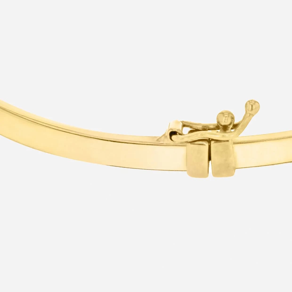 Armband dam 9k guld - bangle 53mm 2