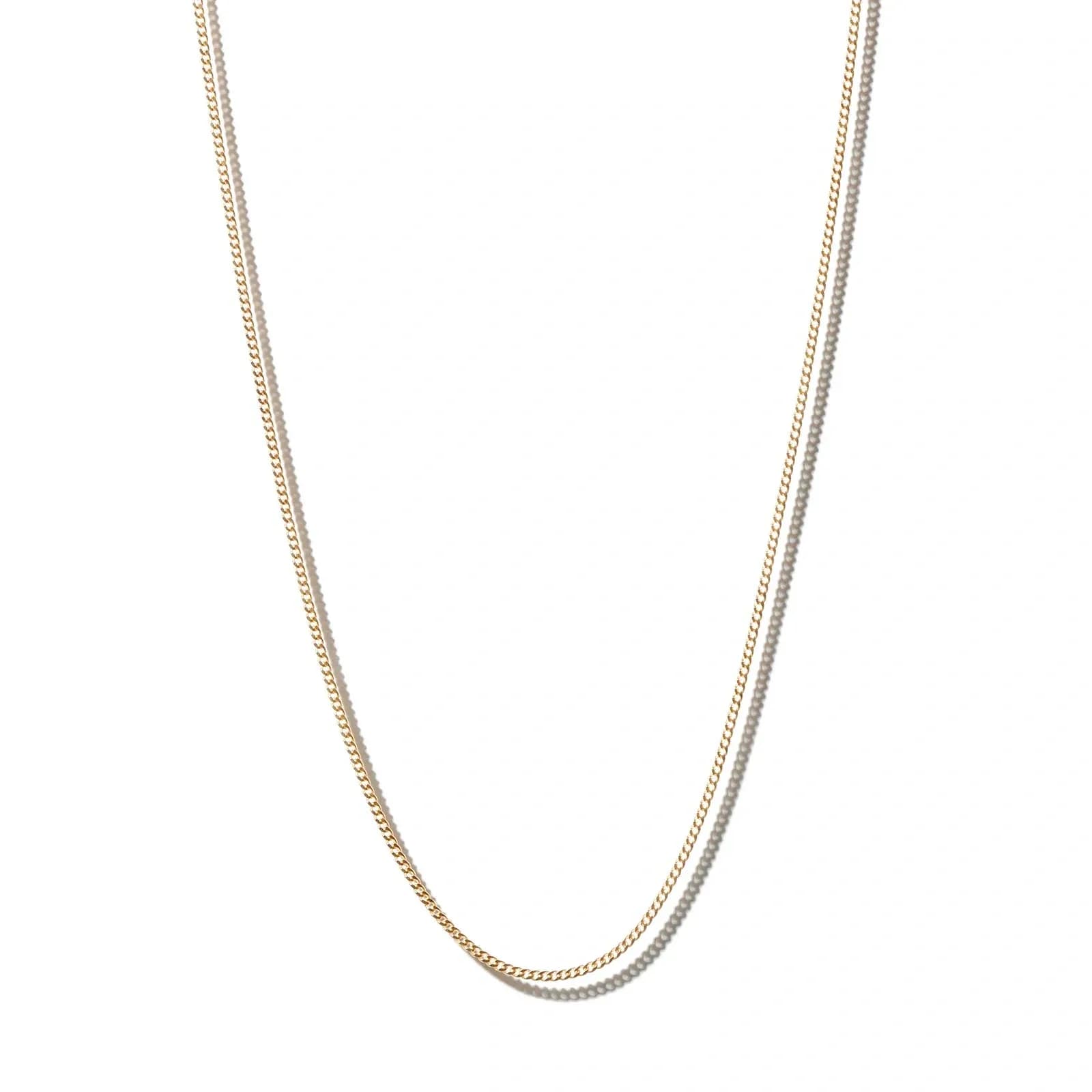 Halsband 9k guld - 46 cm