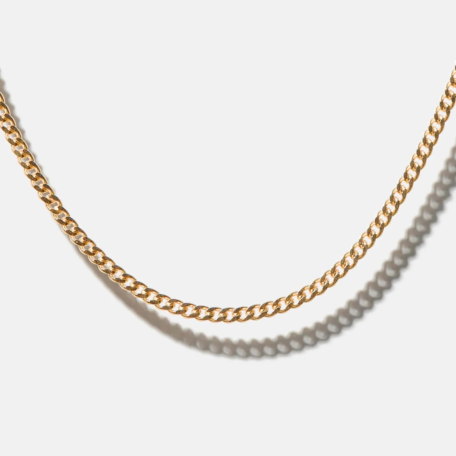Halsband 9k guld - 46 cm 5