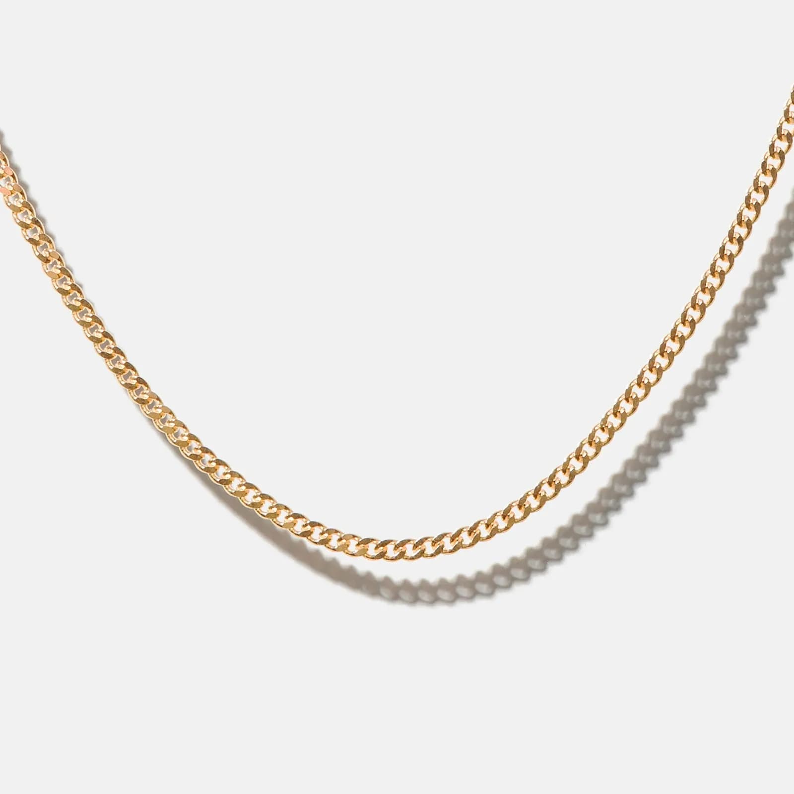 Halsband 9k guld - Pansarlänk 51cm / 1,2mm 5