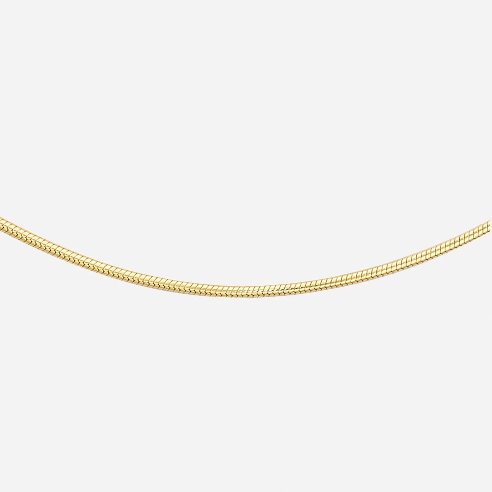 Halsband 9k guld - Ormlänk 46 cm 2