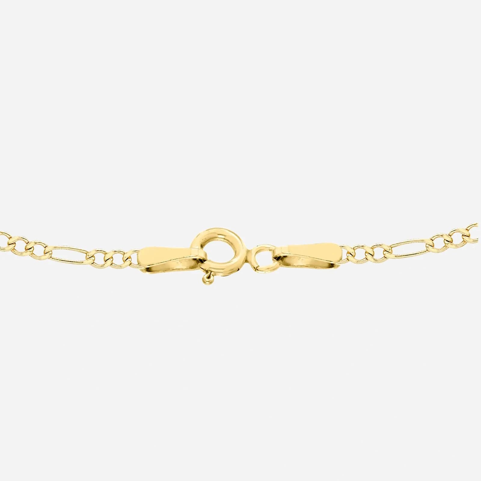 Halsband 9k guld - Figarokedja 46 cm 2